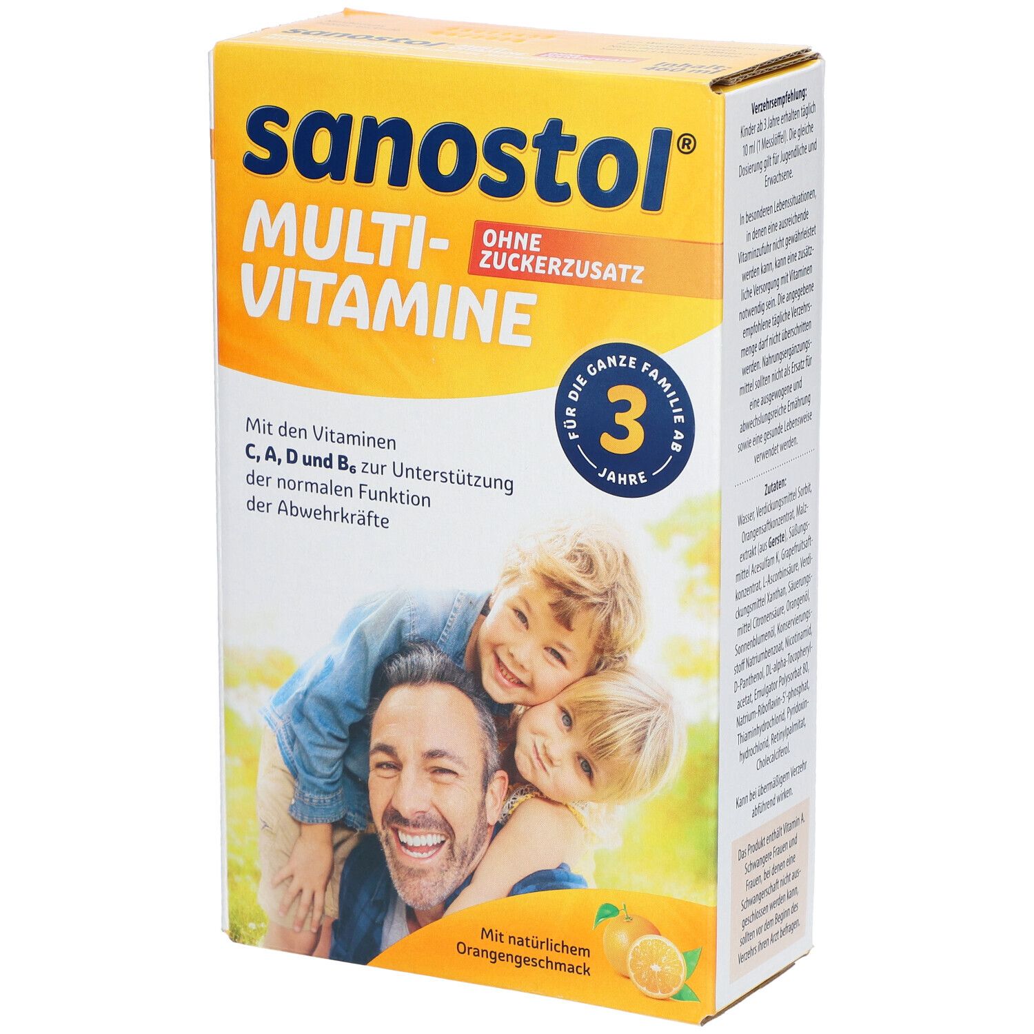 Sanostol® Multi-Vitamin ohne Zuckerzusatz