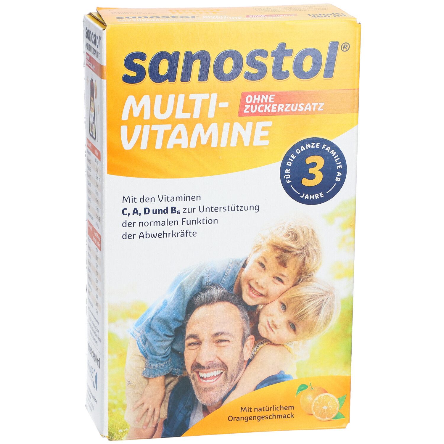 Sanostol® Multi-Vitamin ohne Zuckerzusatz