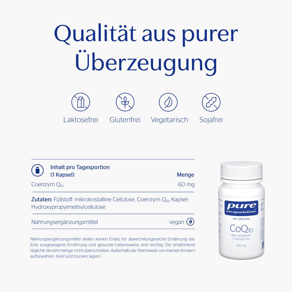 Pure Encapsulations® CoQ10 60mg