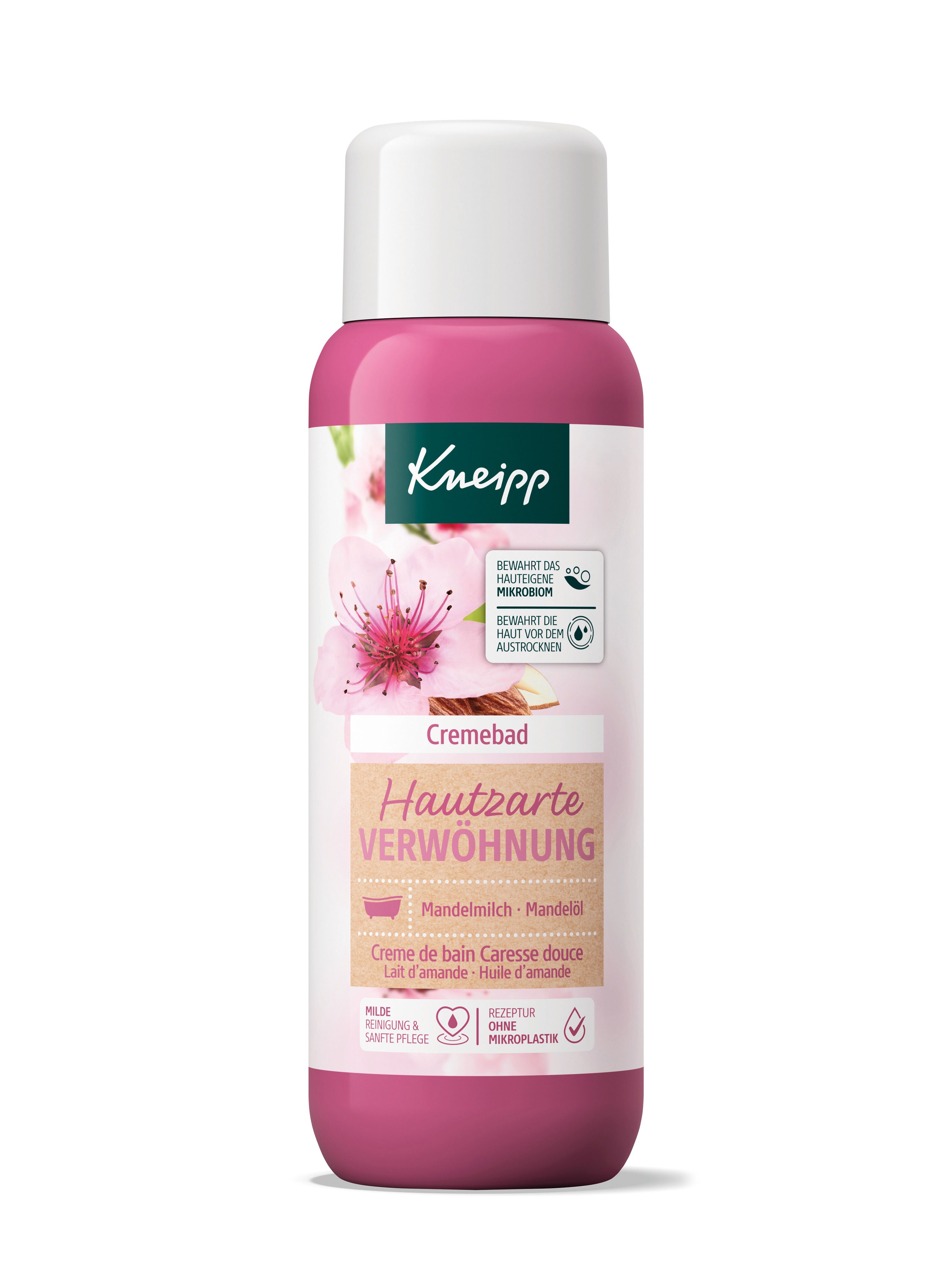 Kneipp® Crème pour le bain, une peau tendrement dorlotée