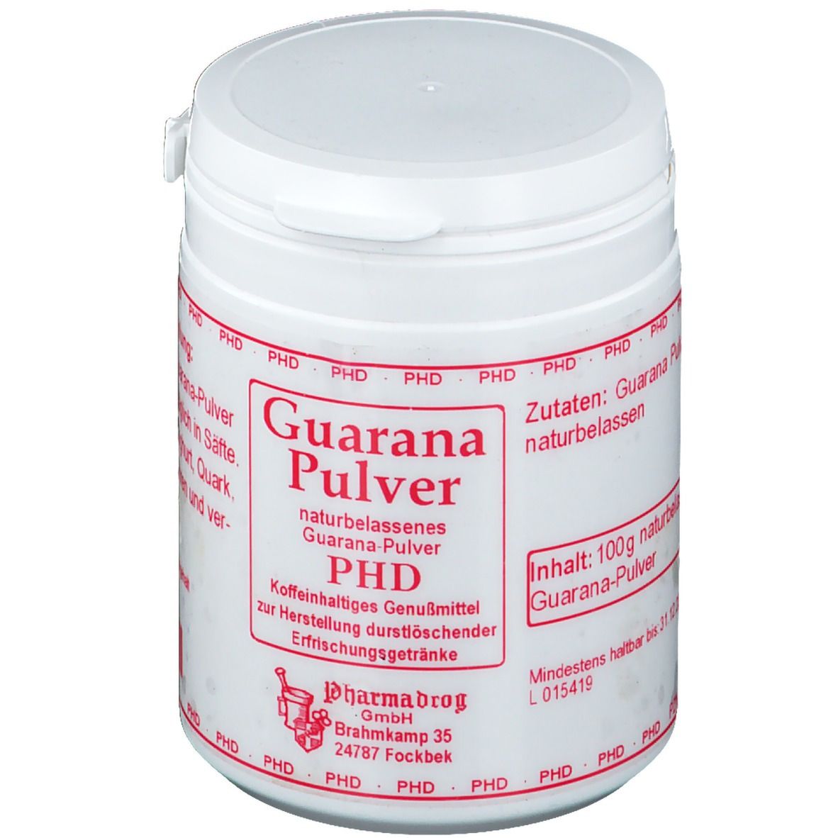 Poudre de guarana