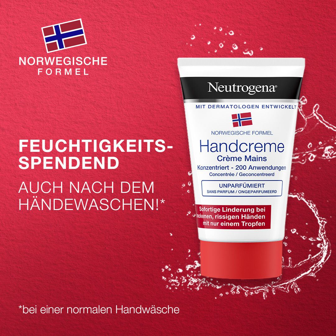 Neutrogena® Norwegische Formel unparfümierte Handcreme