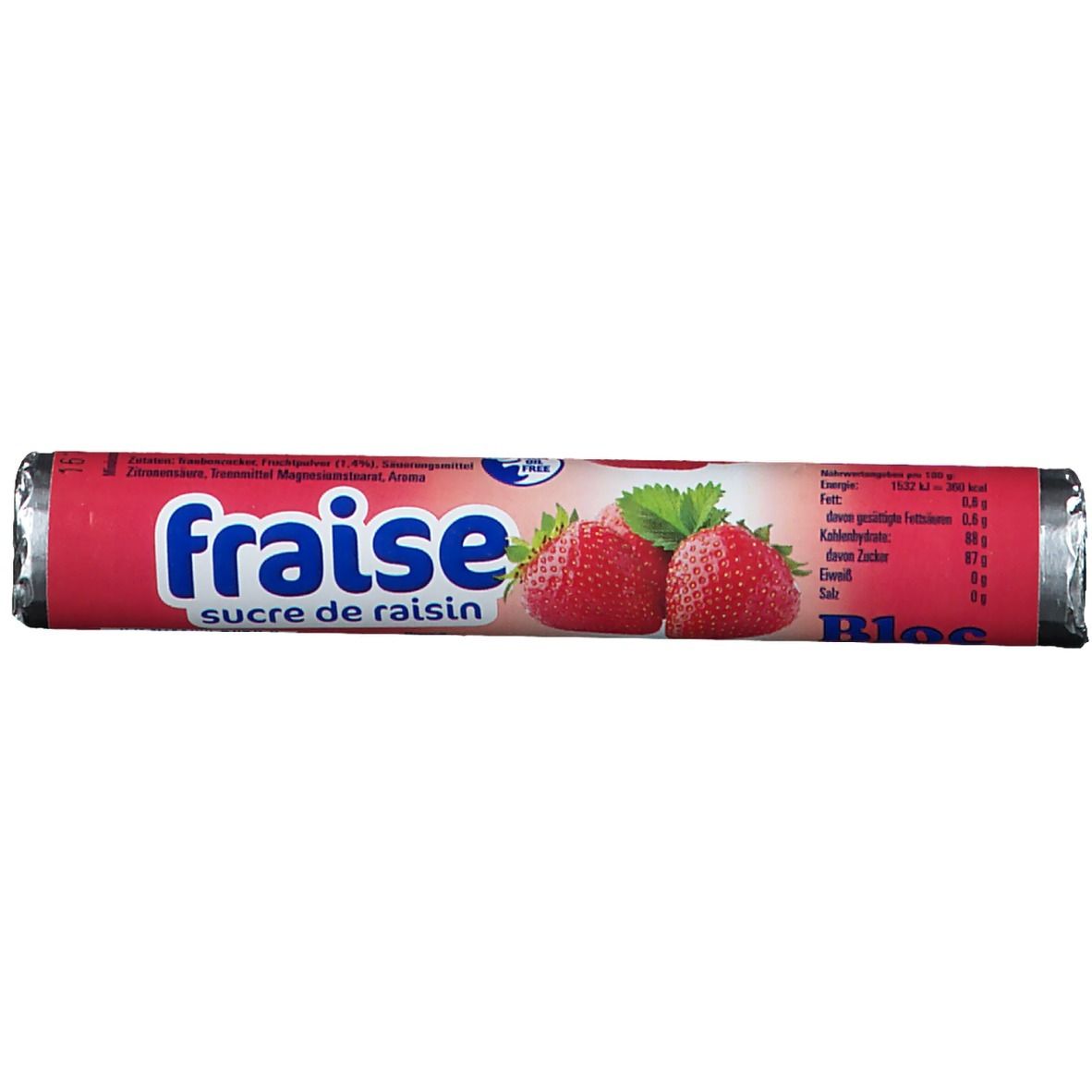 Bloc® Rouleau de glucose à la fraise