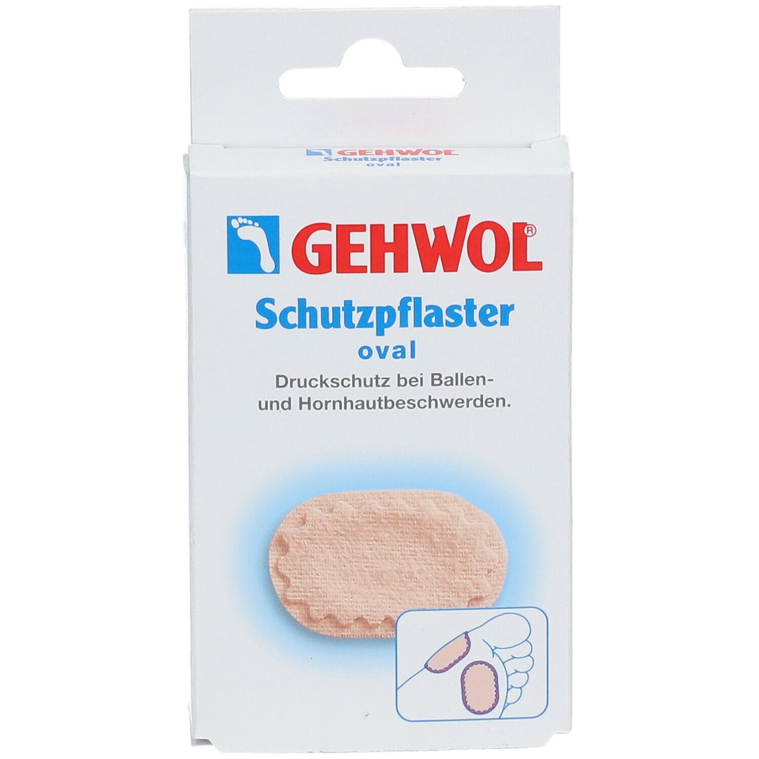 GEHWOL Schutzpflaster oval