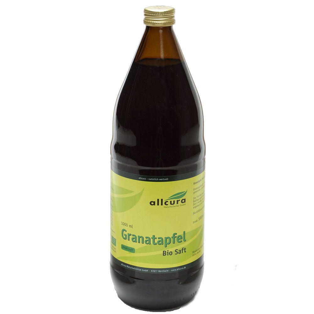 allcura Granatapfel Saft Bio