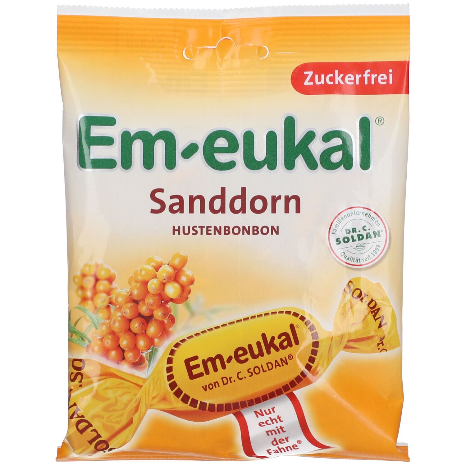 Em-eukal® Bonbons Argousier sans sucre