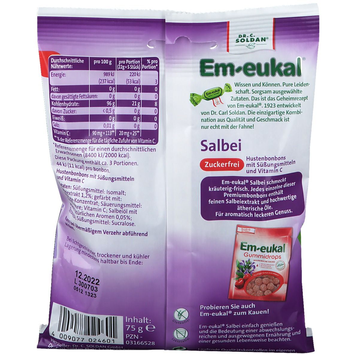 Em-eukal® Sauge sans sucre