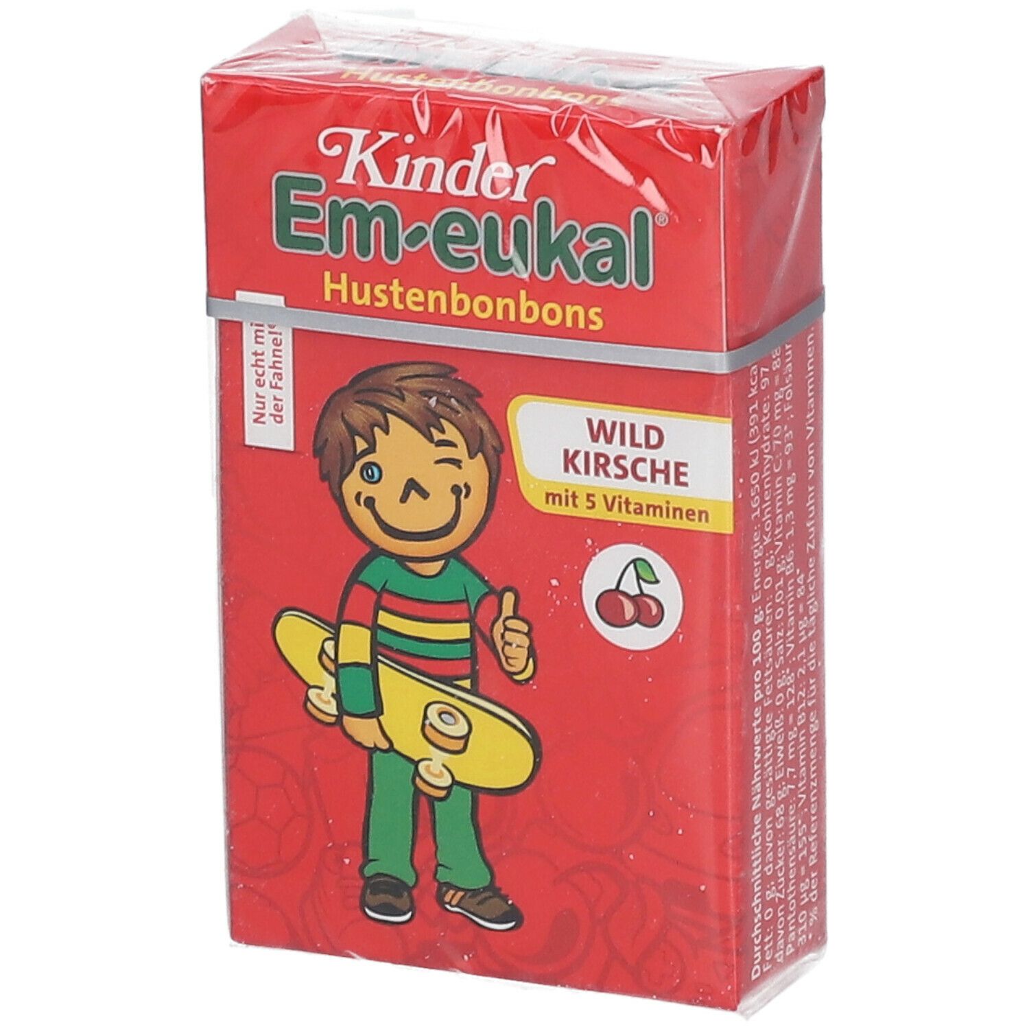 Kinder Em-eukal® Cerise sauvage Minis avec sucre