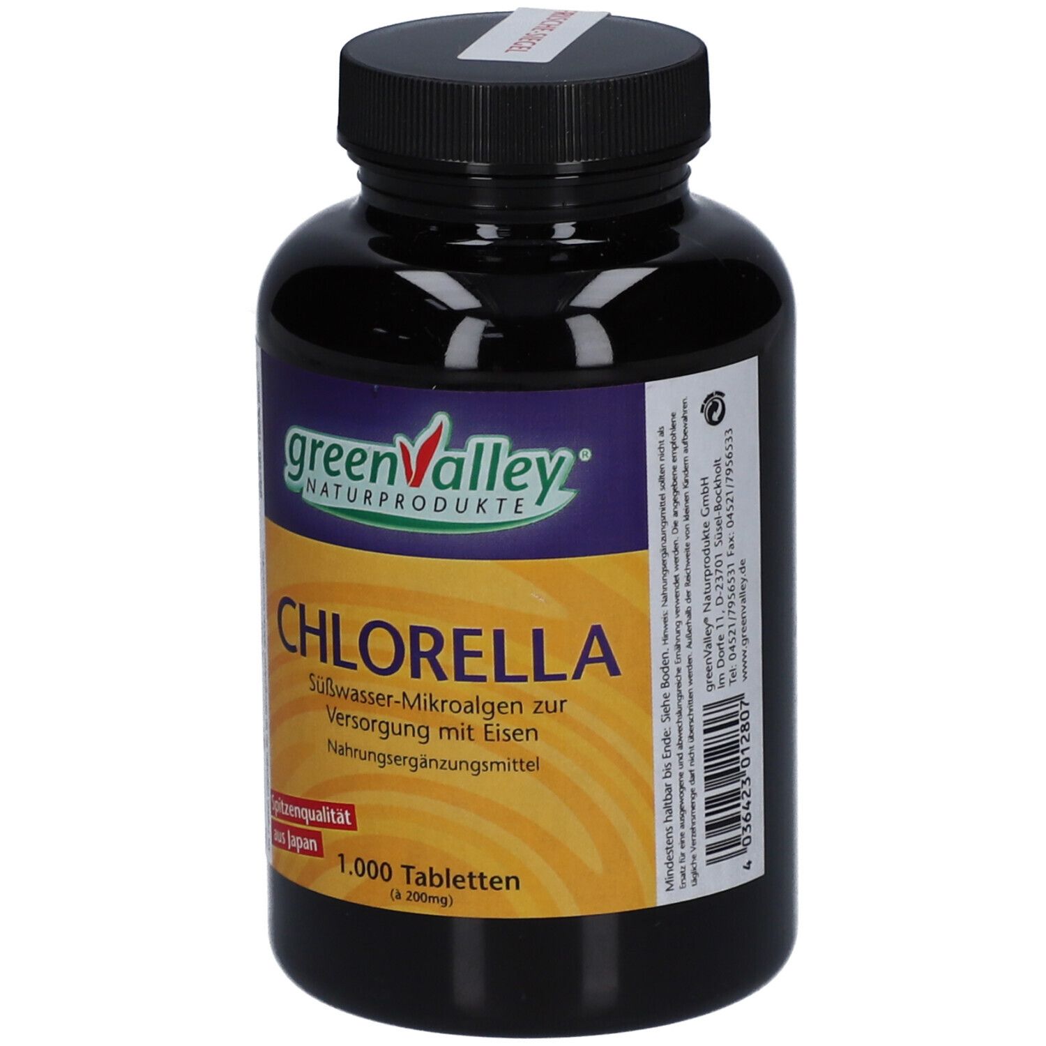 greenValley® Chlorella 200 mg