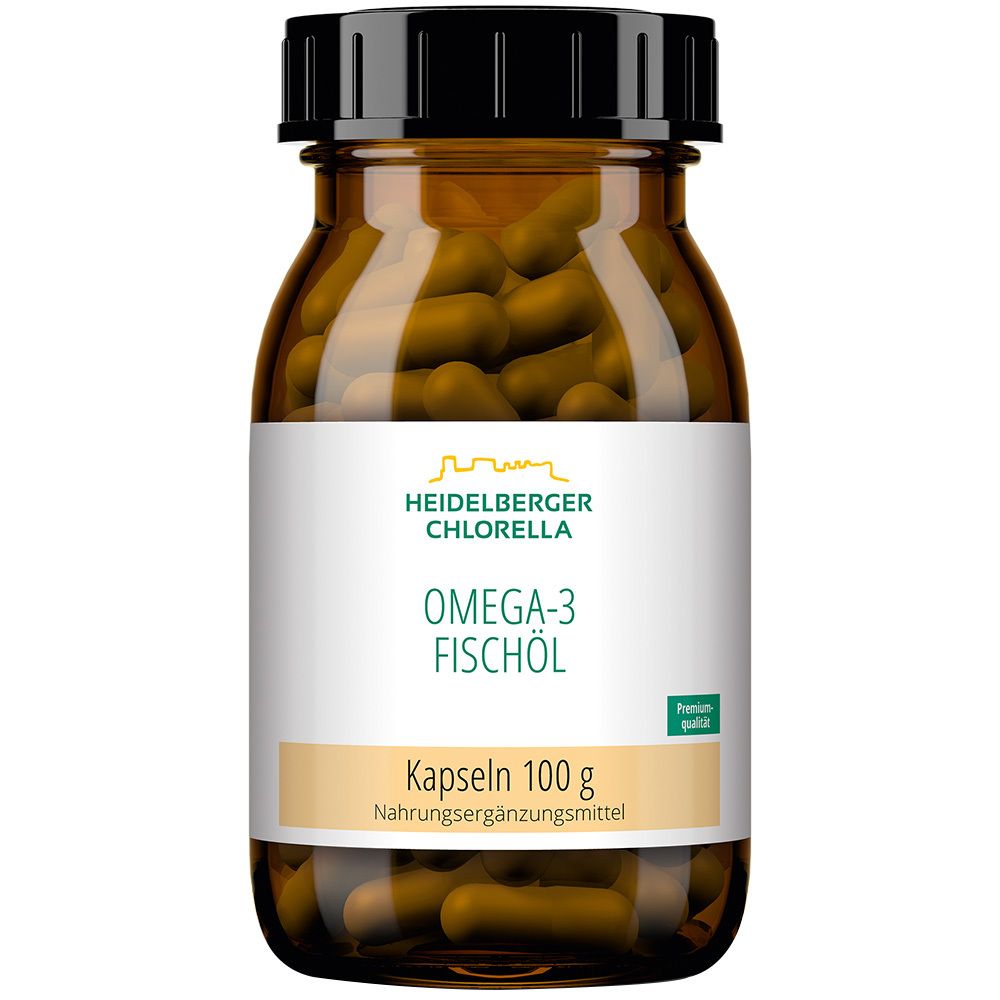 Heidelberger Chlorella® Oméga-3 Huile de poisson