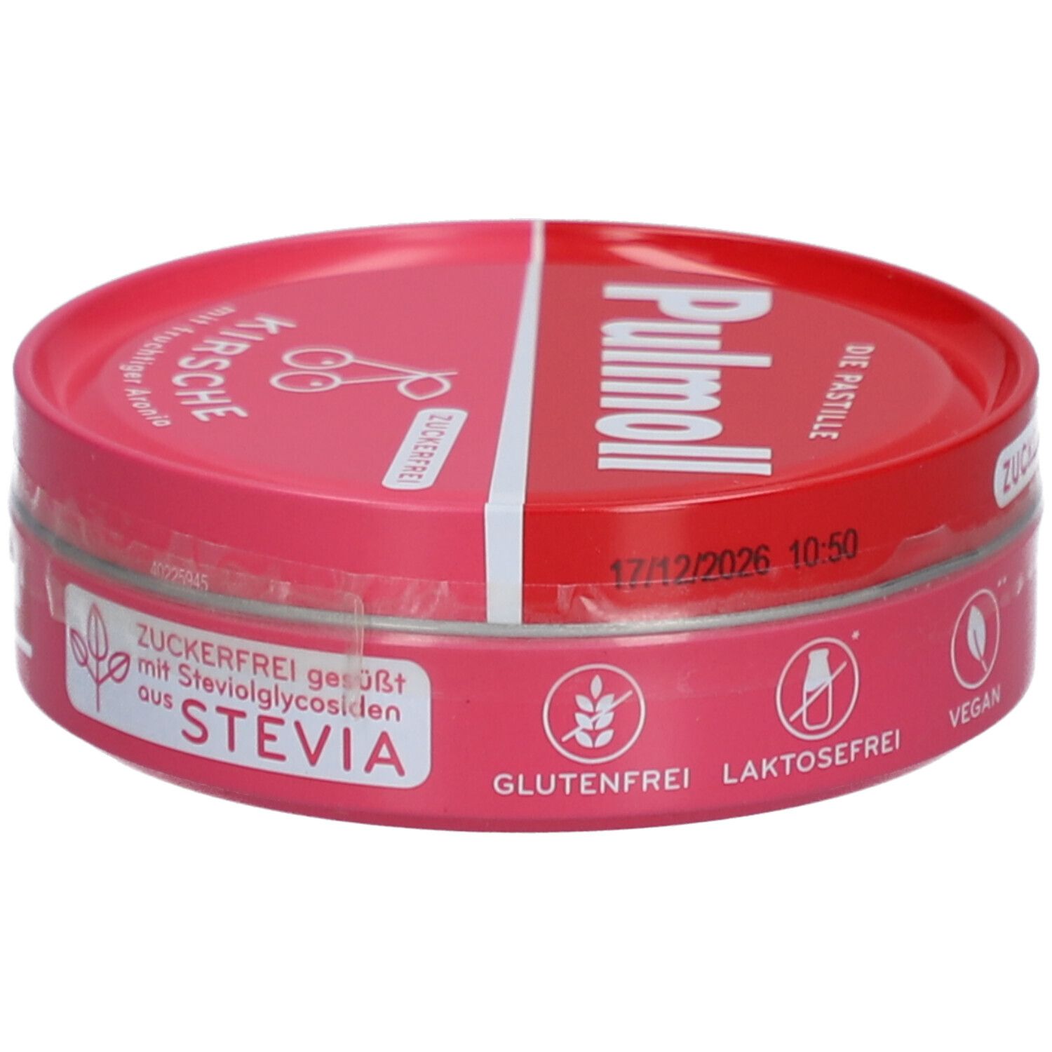 Pulmoll® Bonbons toux sucrée à la cerise sauvage + Vitamine C sans sucre