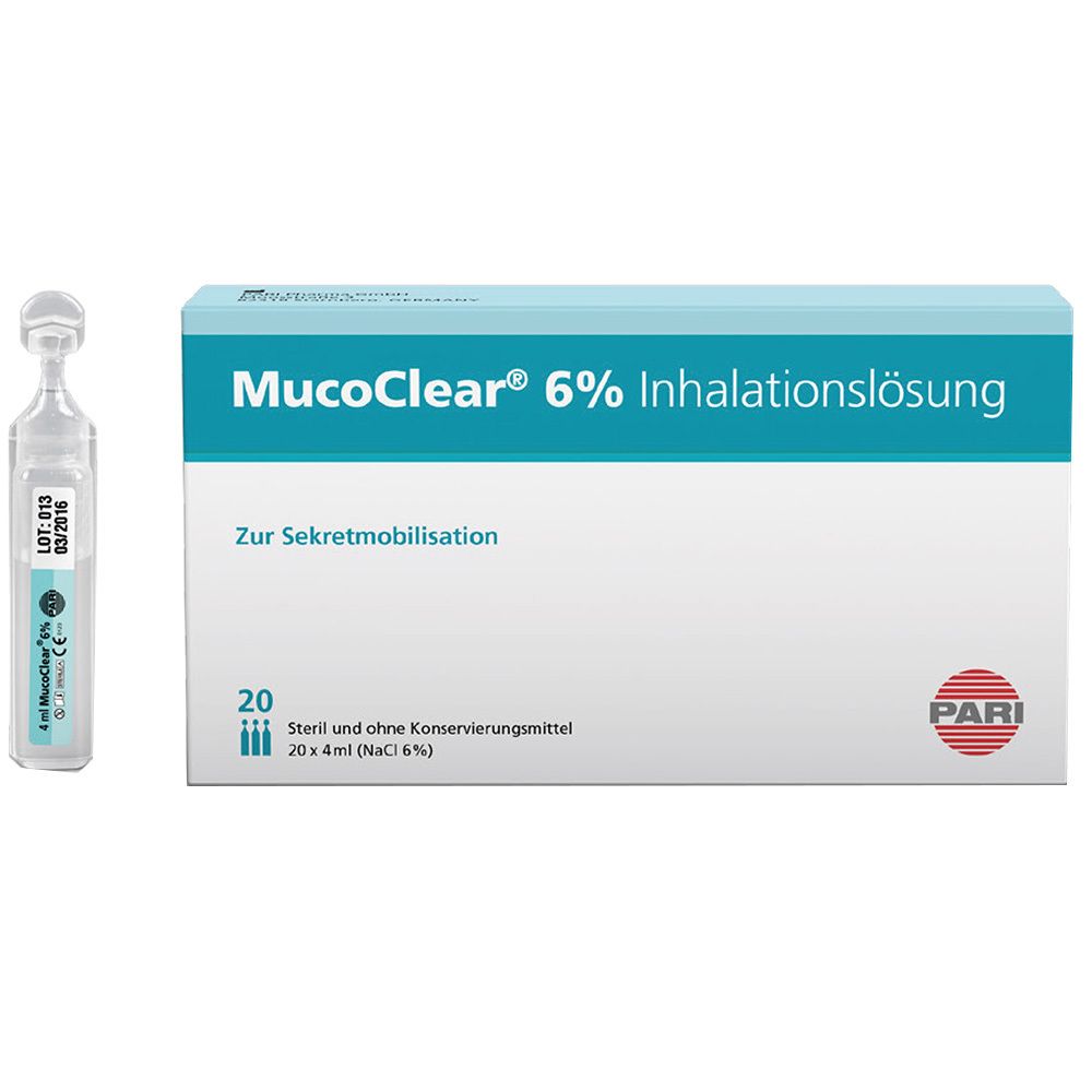 MucoClear 6%® Solution par inhalation