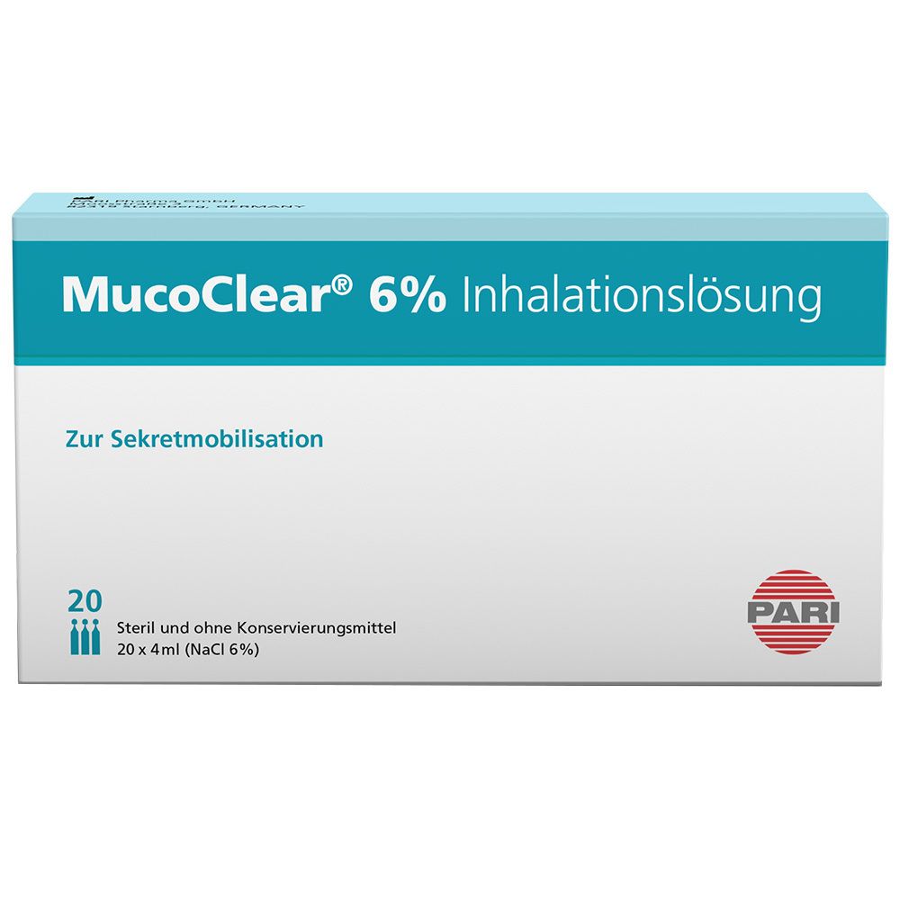 MucoClear 6%® Solution par inhalation