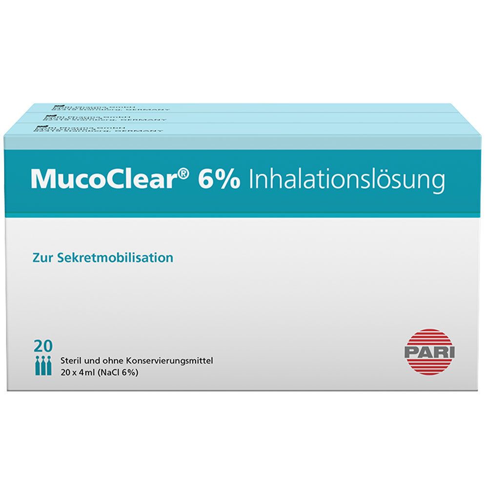 MucoClear 6%® Solution d'inhalation