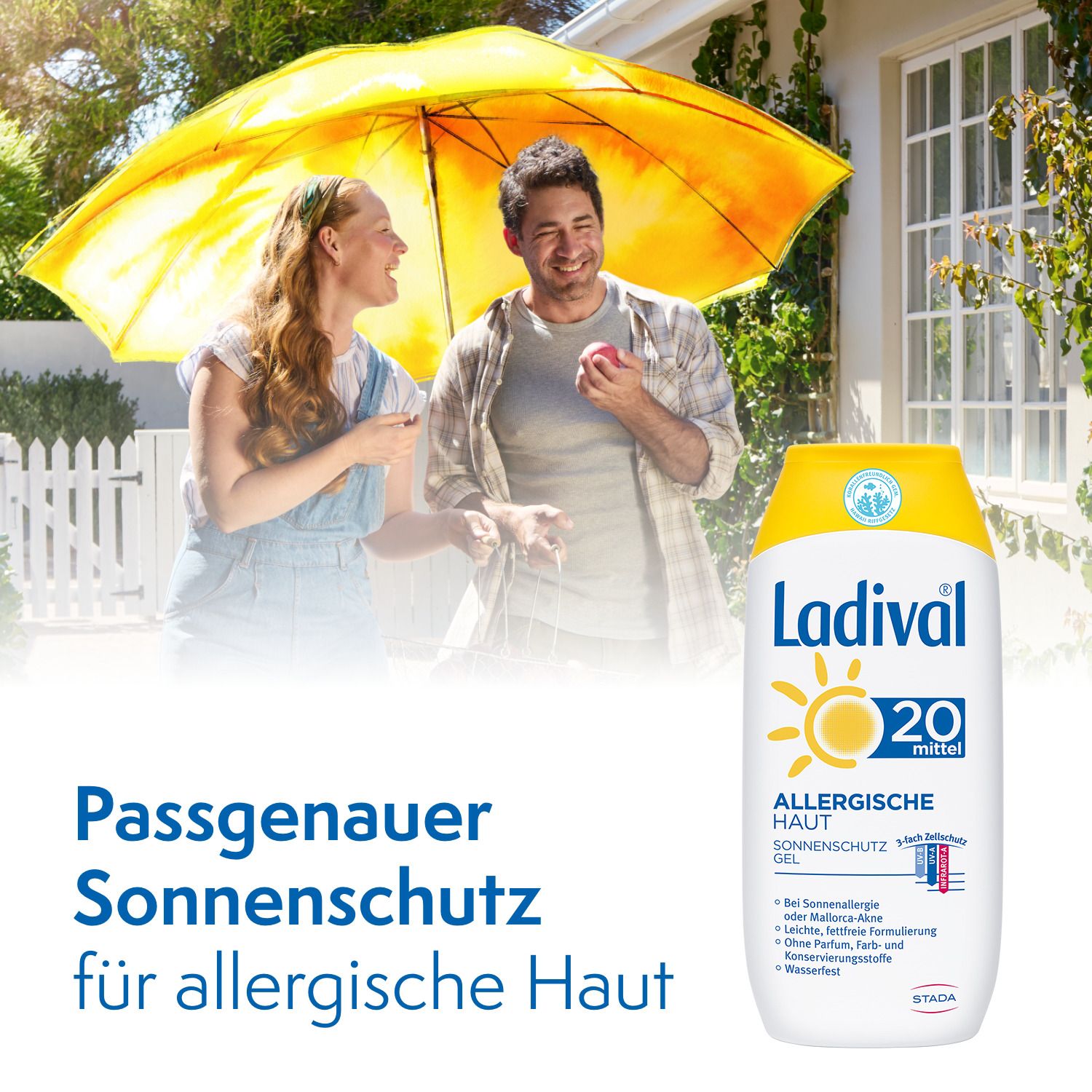 Ladival® Allergische Haut Sonnenschutz Gel LSF 20