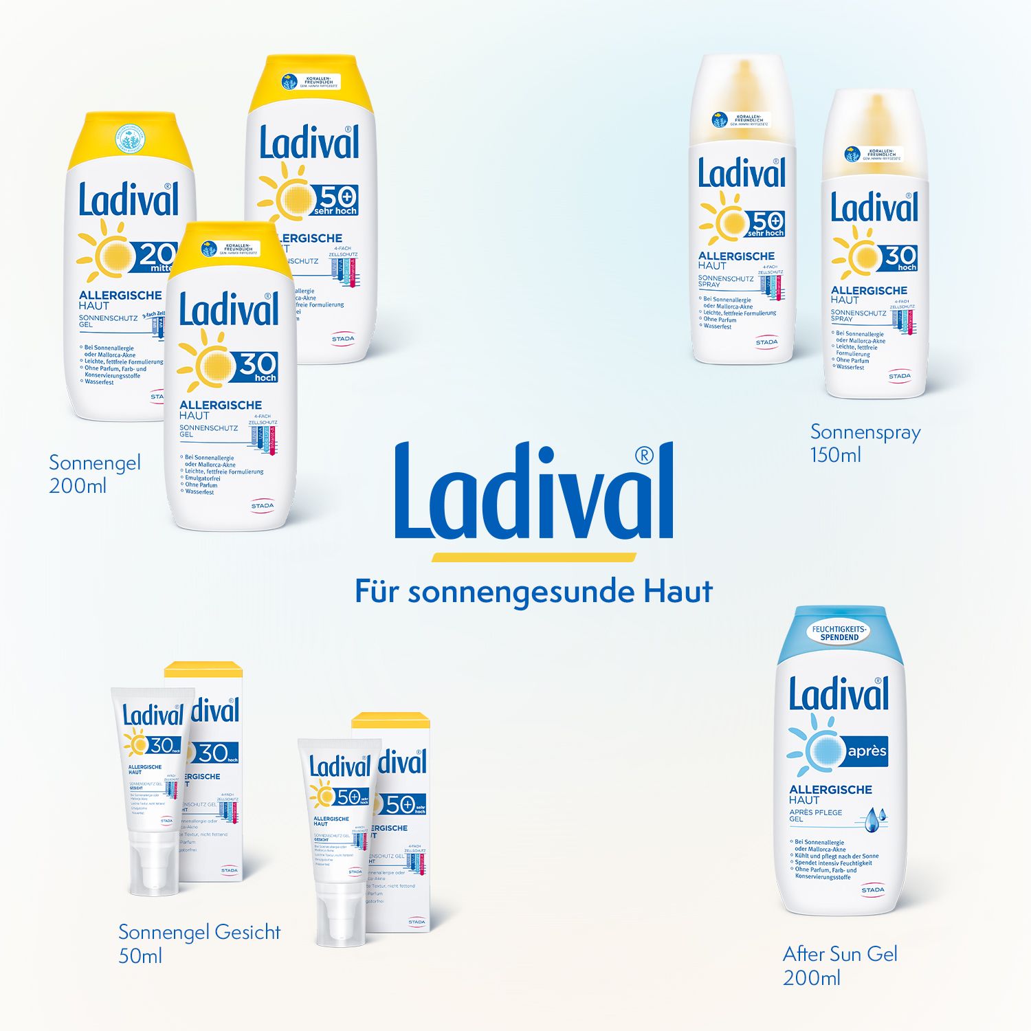 Ladival® Peau allergique Gel SPF 20