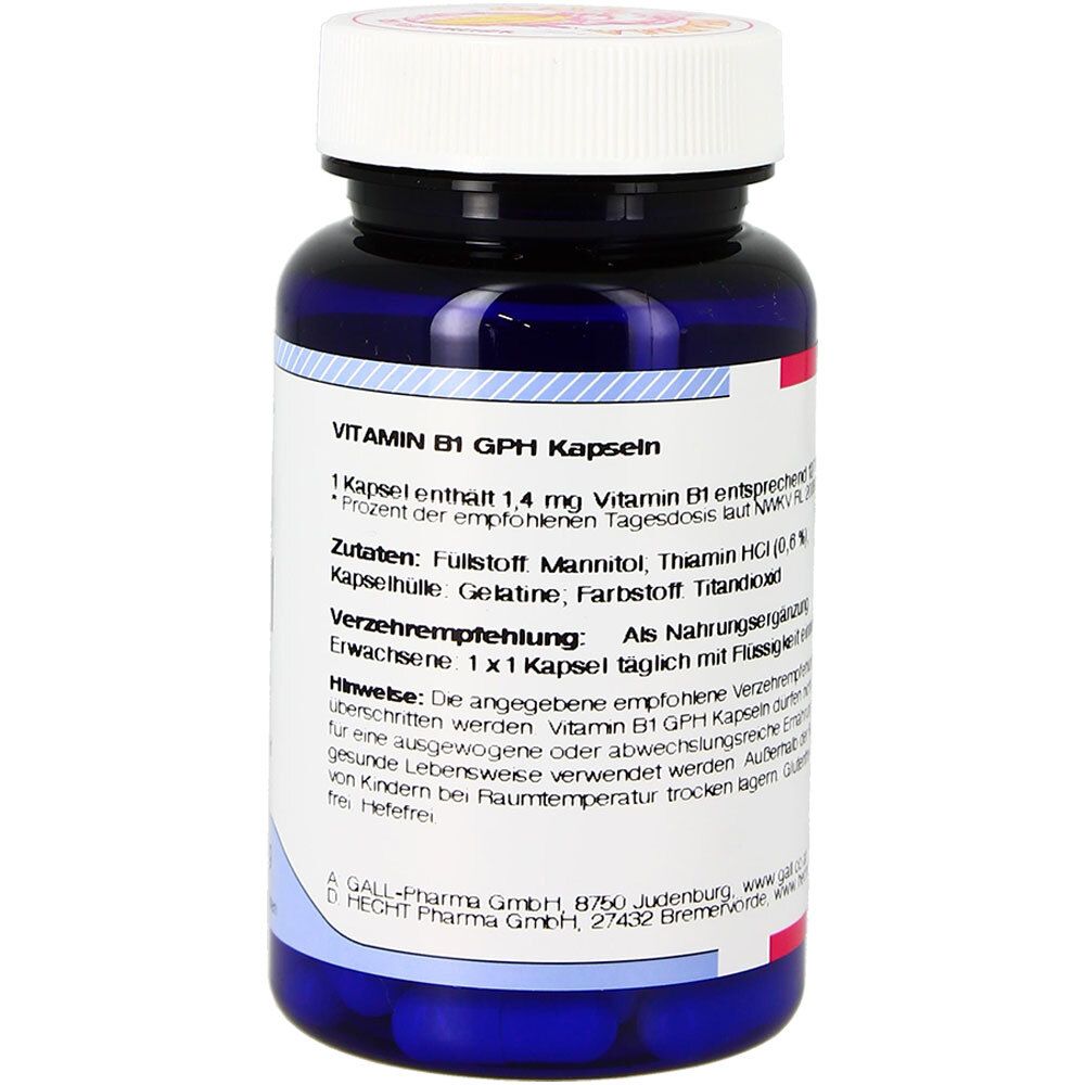 GALL PHARMA Vitamine B1 1,4 mg GPH capsules