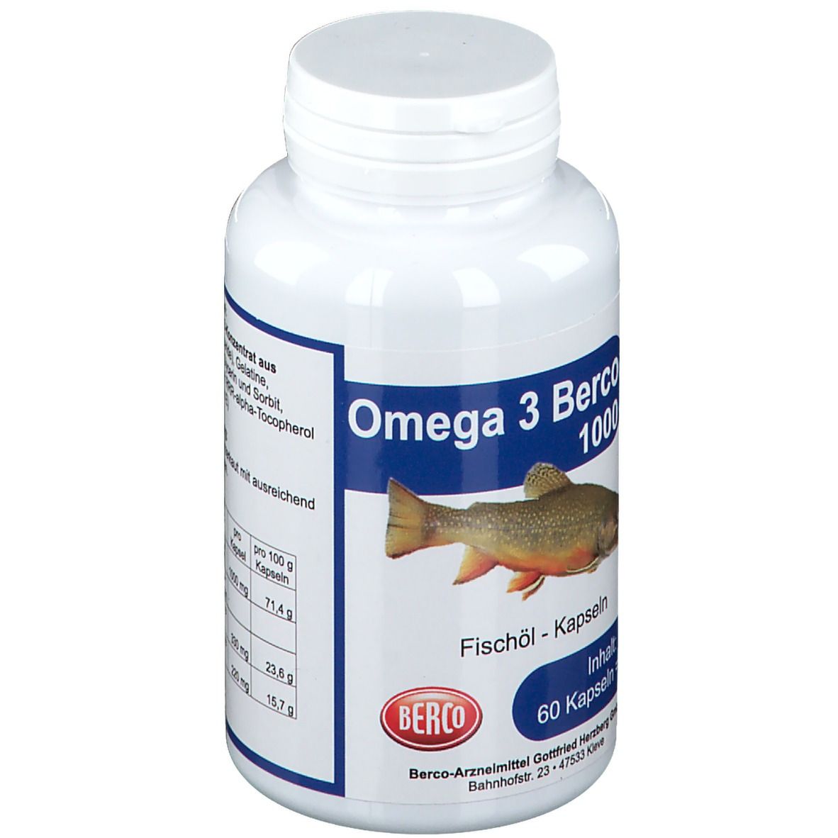 Berco Omega-3 1 000 mg