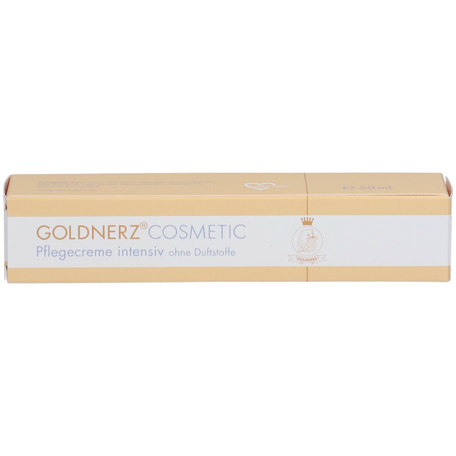 GOLDNERZ Pflegecreme intensiv ohne Duftstoff