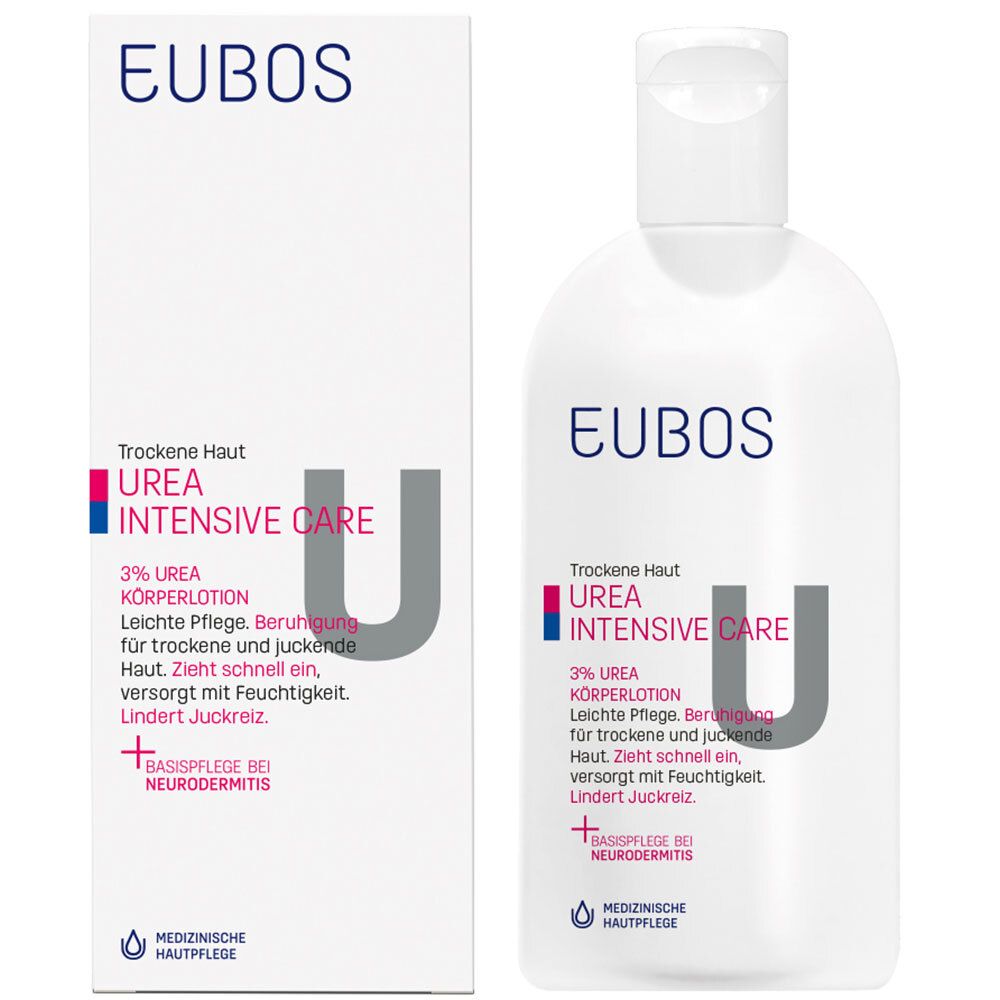 EUBOS® Lotion corporelle 3% d'urée pour peau sèche