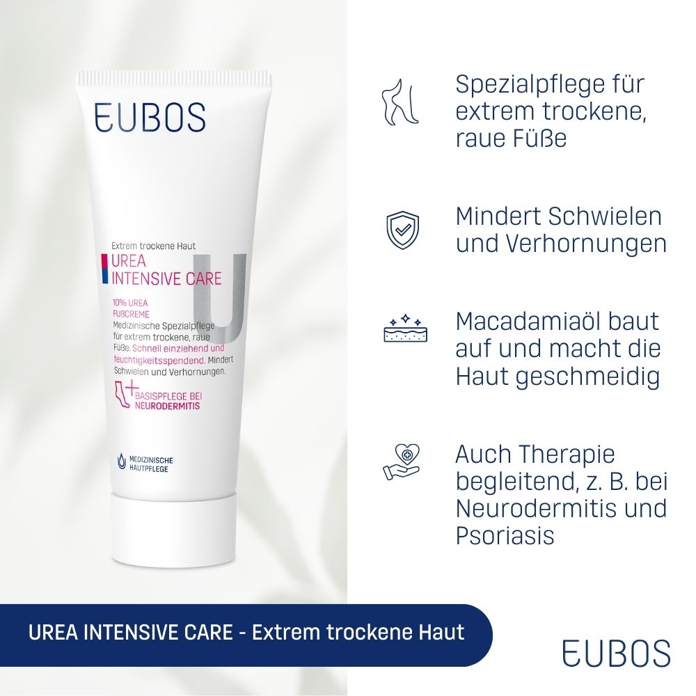 EUBOS® Peau seche Urea 10% Creme pieds