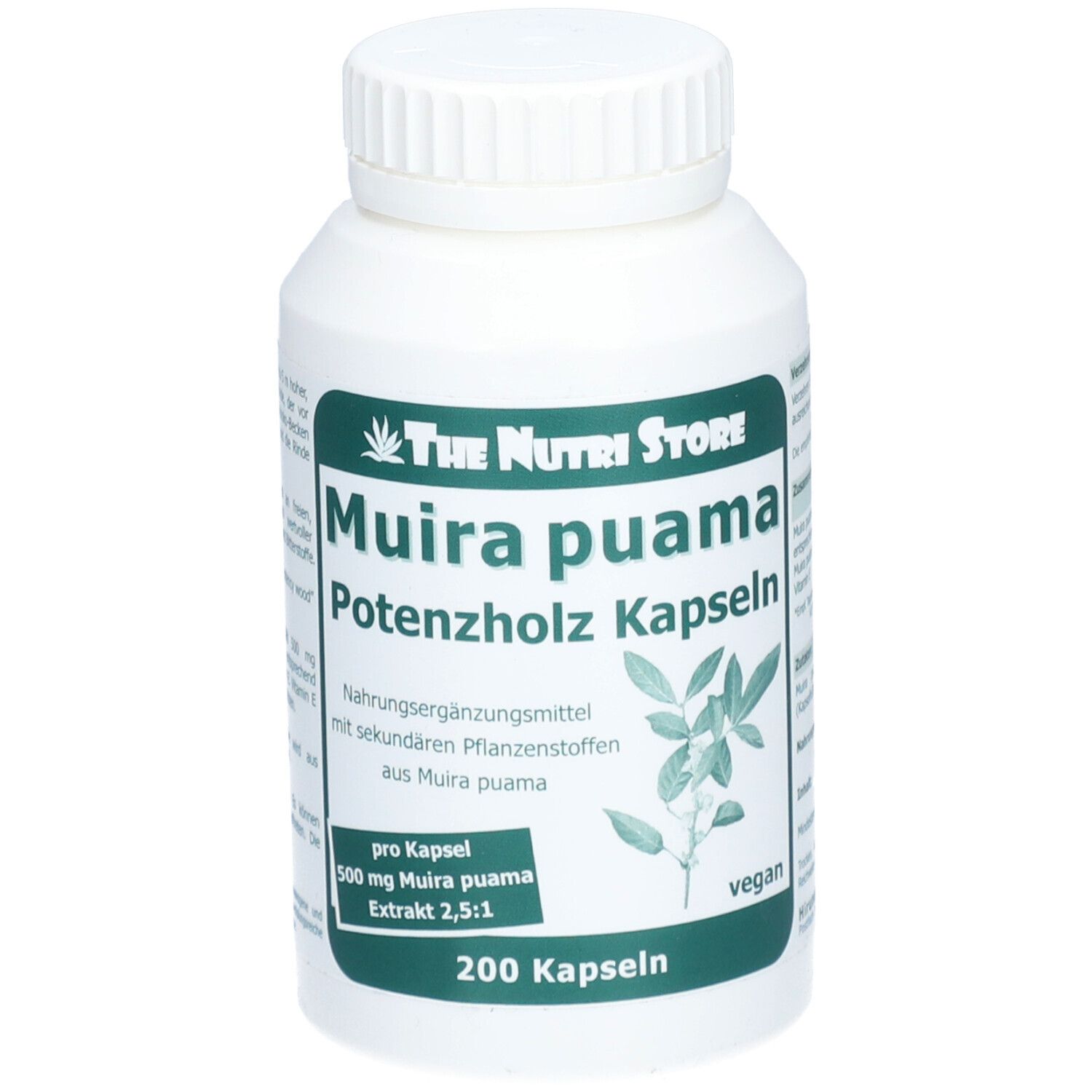 Muira puama 500 mg Extrakt Kapseln