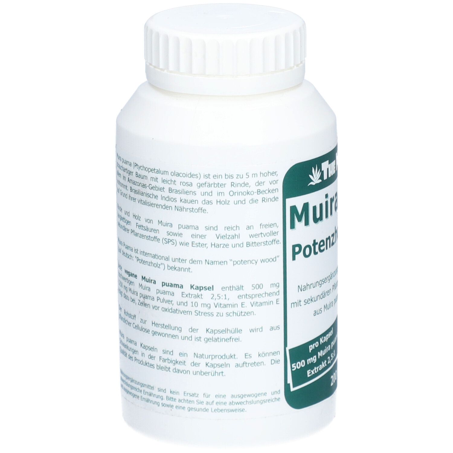 Muira puama 500 mg Extrakt Kapseln