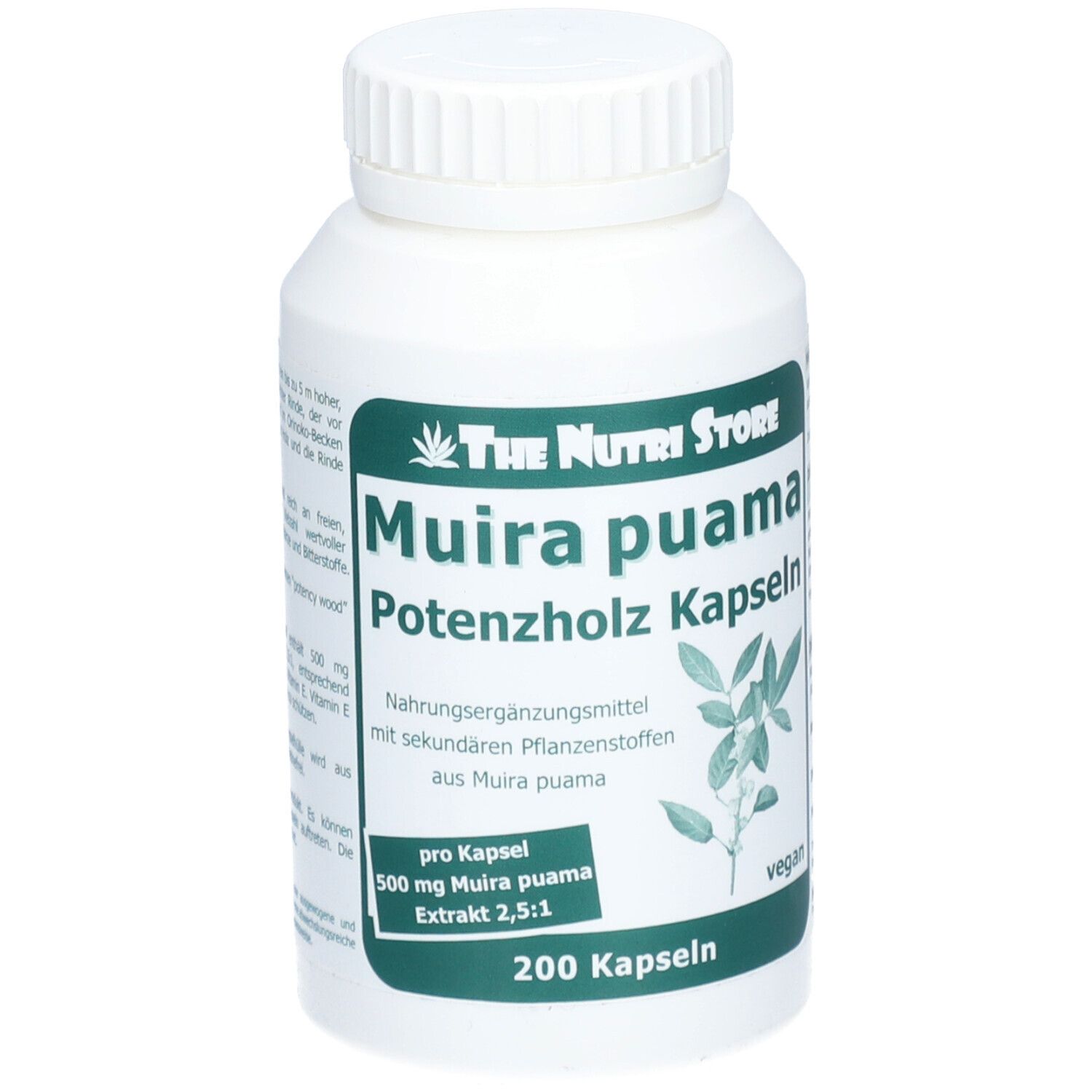 Muira puama 500 mg Extrakt Kapseln