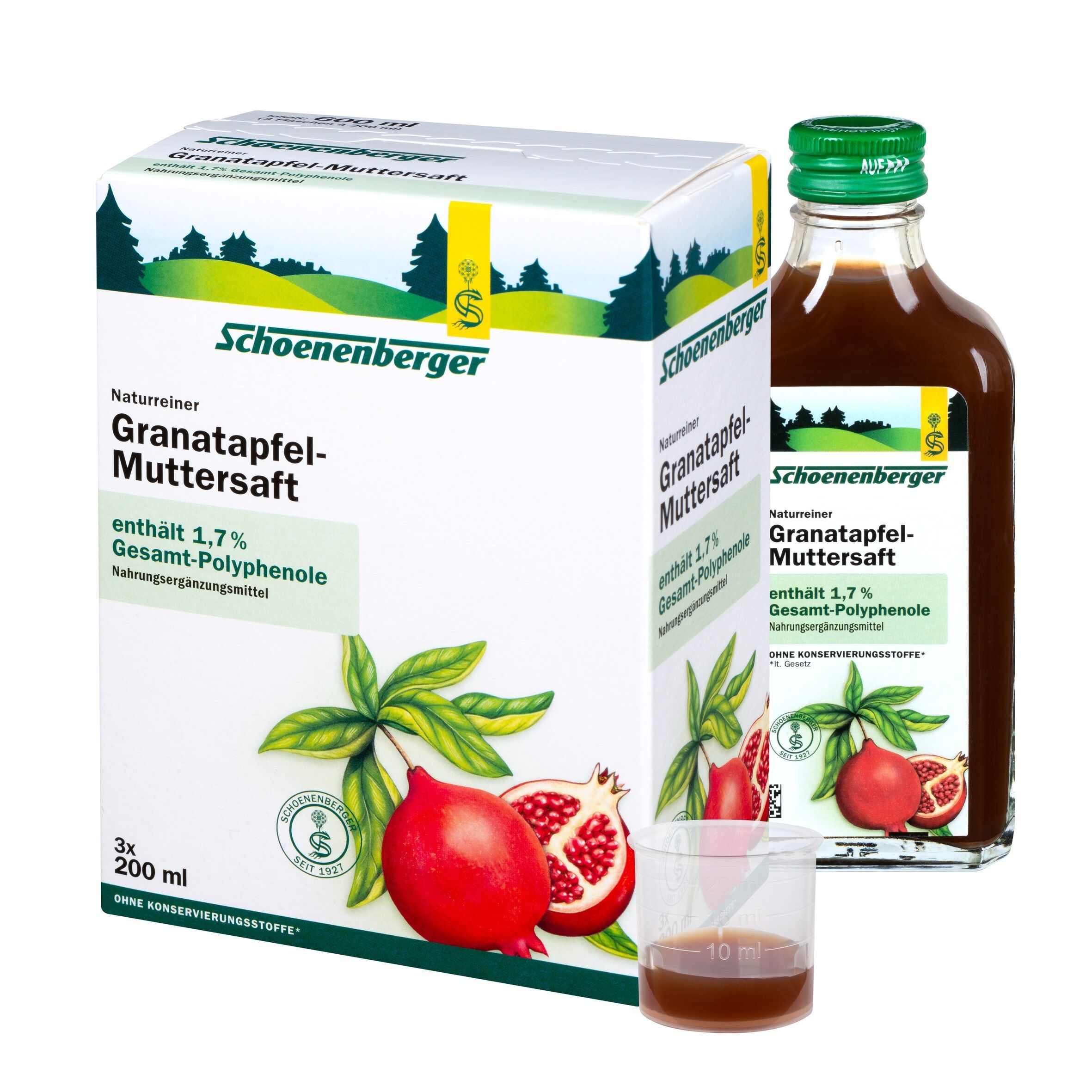 Schoenenberger® naturreiner Granatapfel-Muttersaft