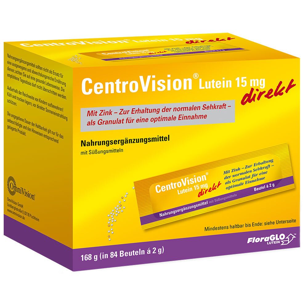 CentroVision® Lutein 15mg Direkt