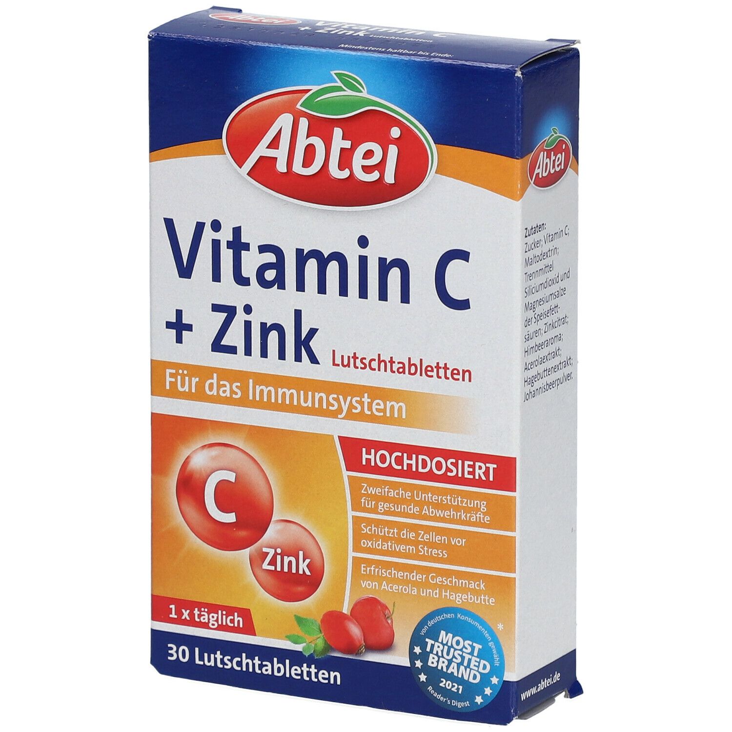 Abtei Vitamine C + Zinc