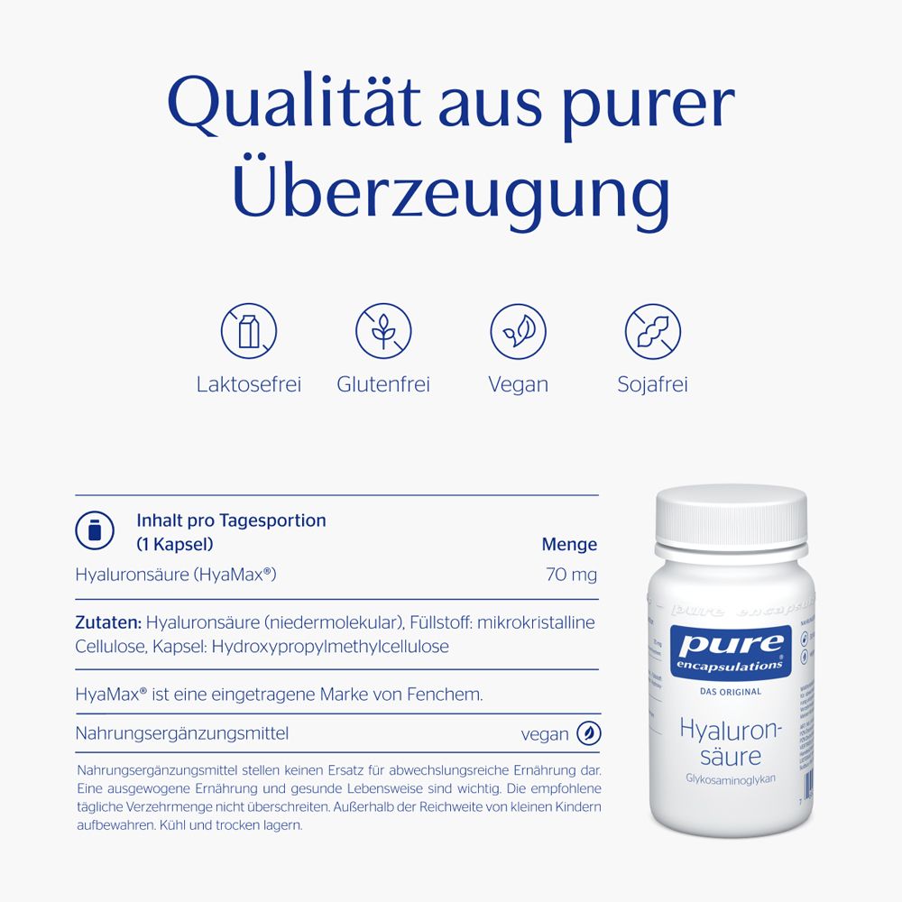 pure encapsulations® Acide hyaluronique