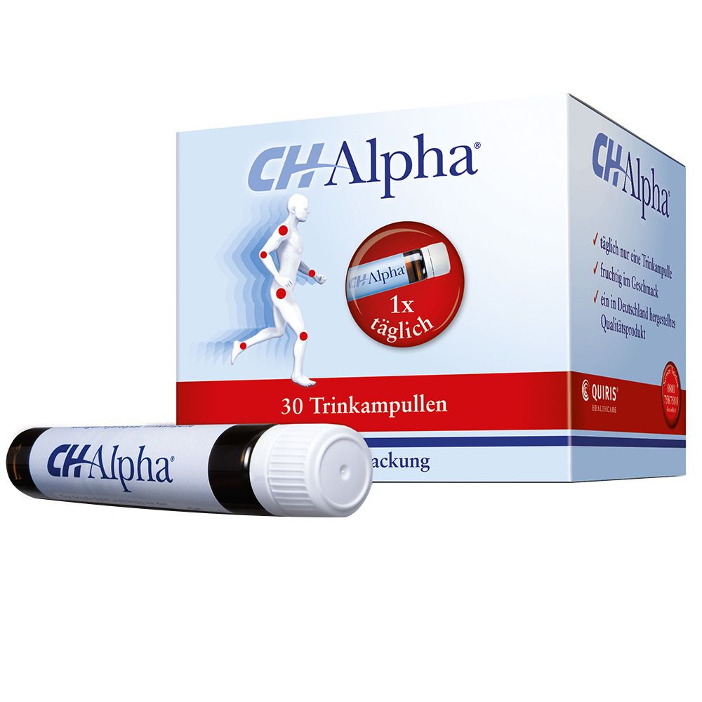 CH-Alpha Gelenk  Trinkampullen mit 10 g Kollagen plus Vitamin C