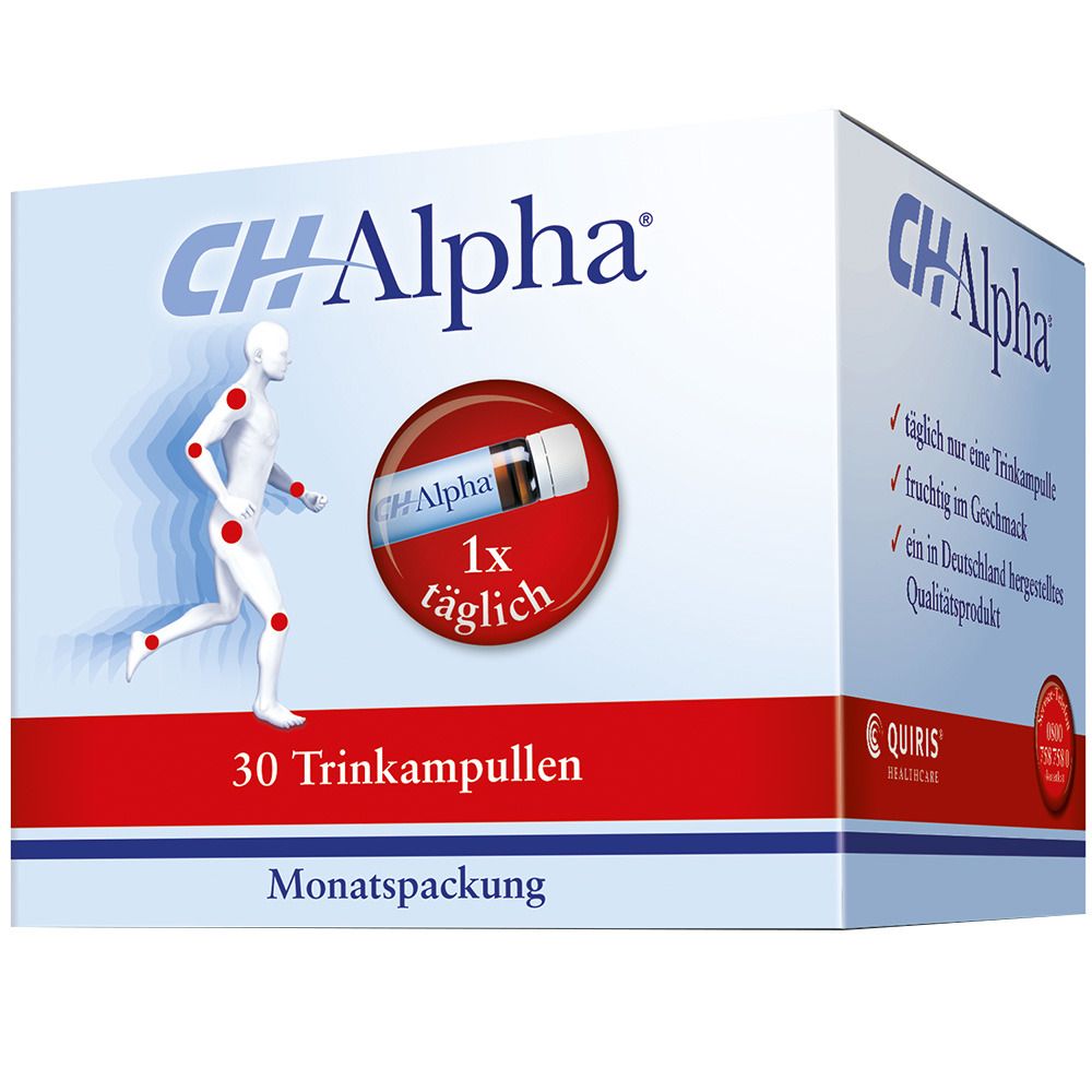 CH-Alpha Gelenk  Trinkampullen mit 10 g Kollagen plus Vitamin C