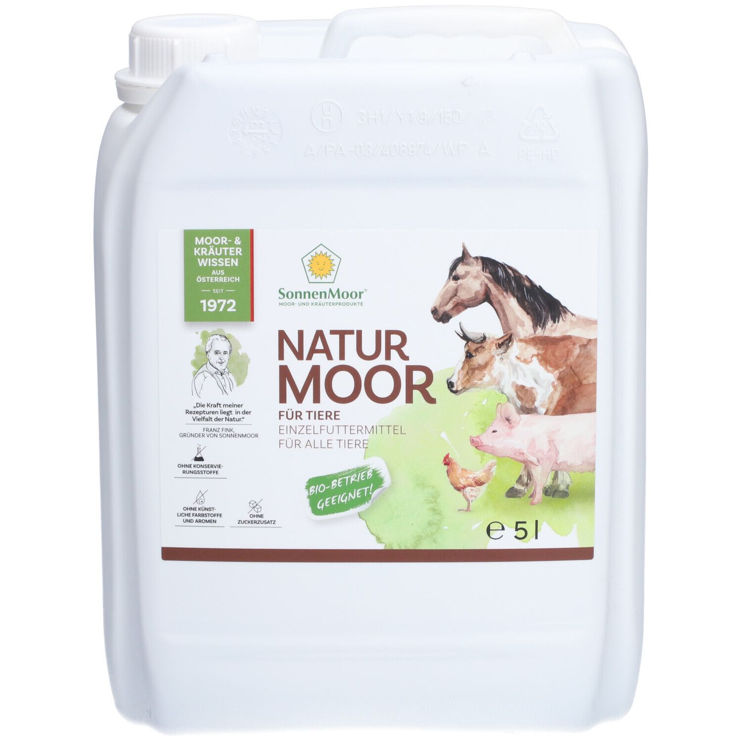 SONNENMOOR® Tourbe naturelle pour animaux