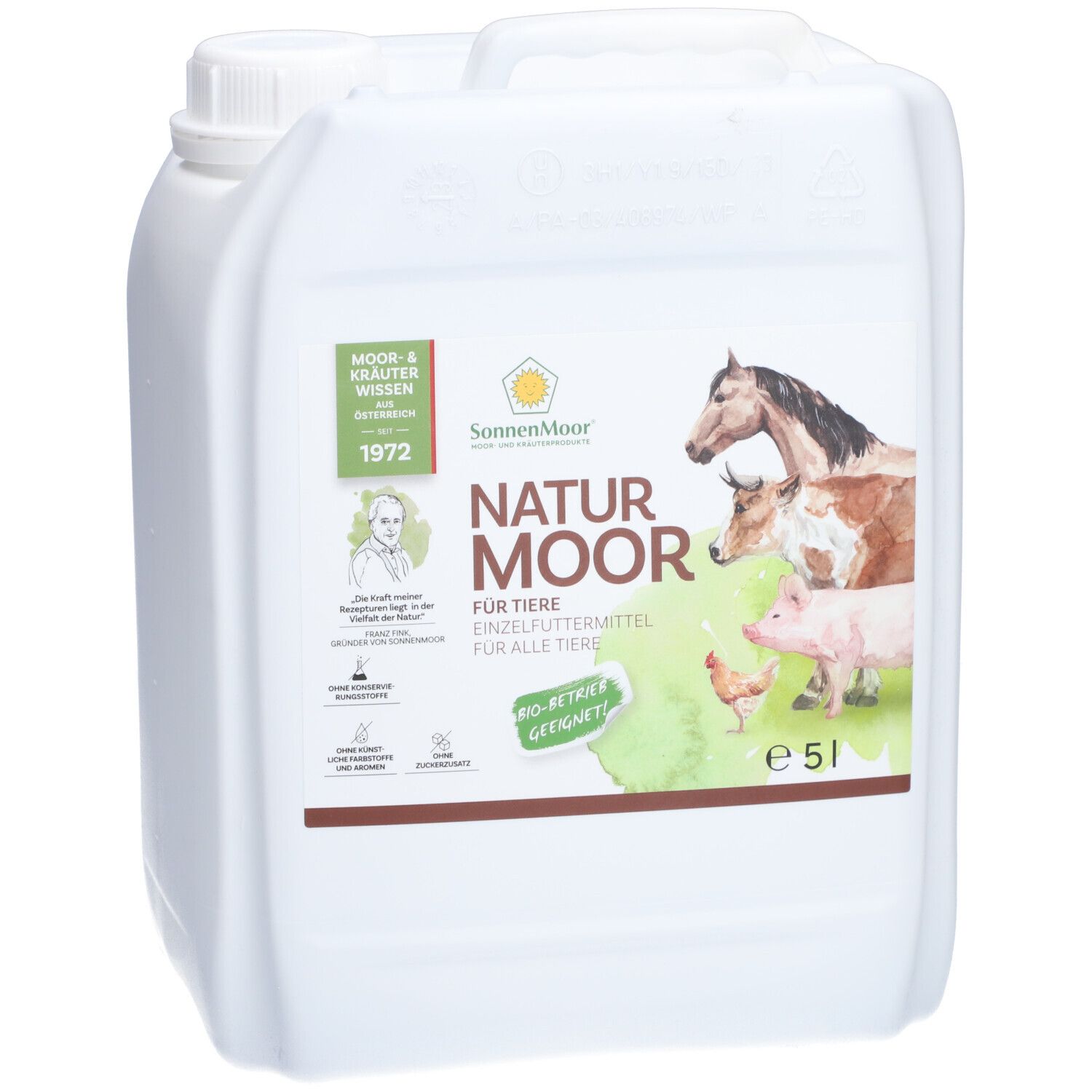 SONNENMOOR® Tourbe naturelle pour animaux