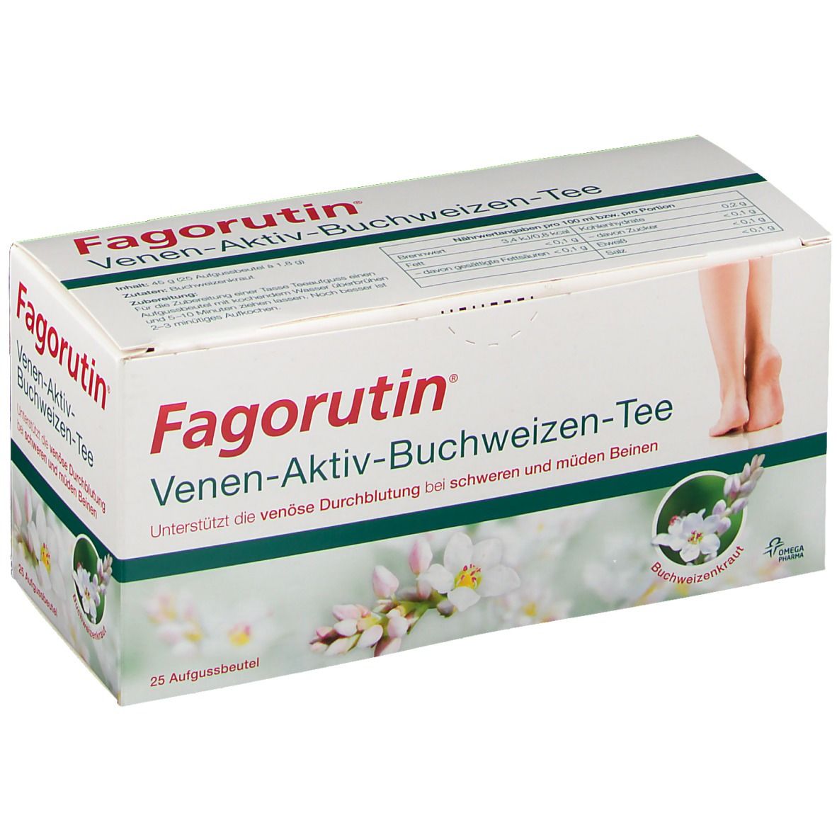 Fagorutin® Venen Aktiv Buchweizen-Tee