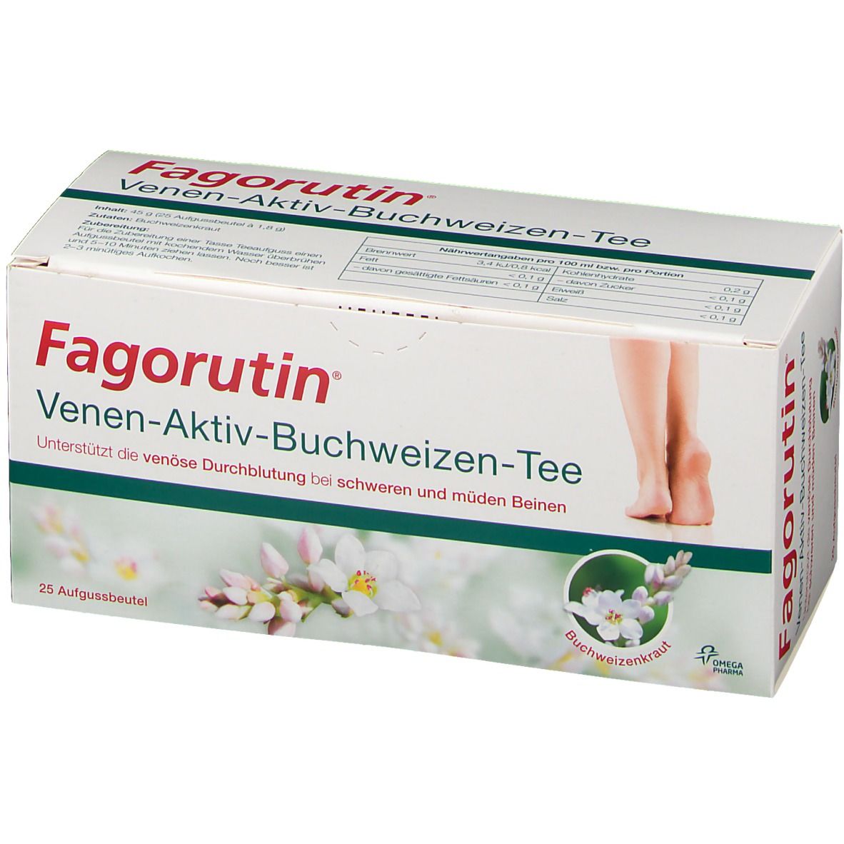 Fagorutin® Venen Aktiv Buchweizen-Tee