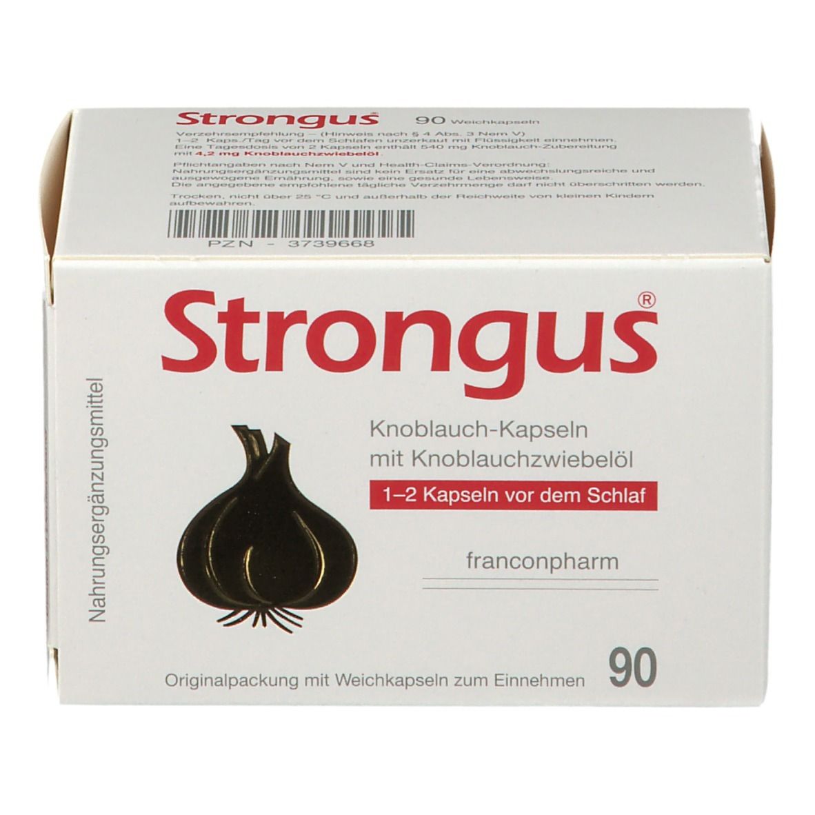Strongus® Strongus® Capsules d'ail