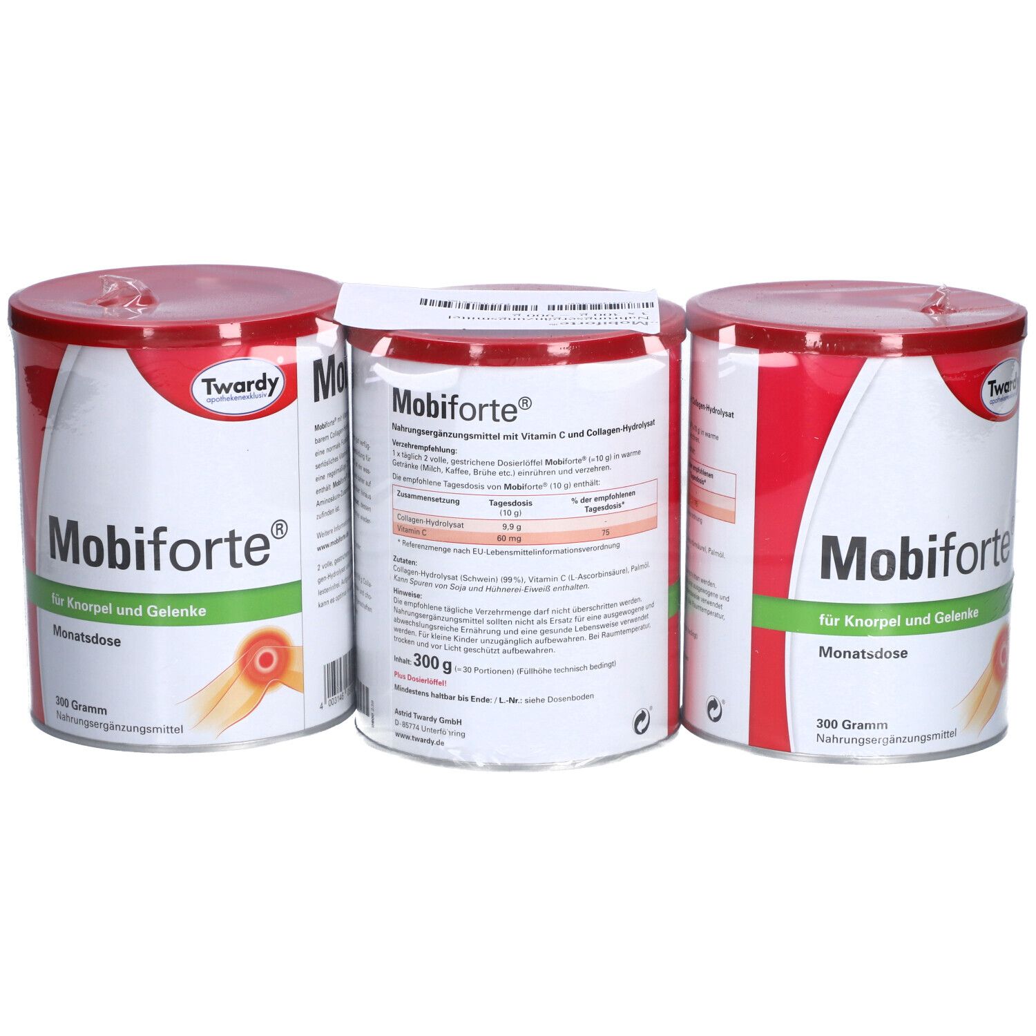 Twardy® Mobiforte® Collagen-Hydrolysat Pulver