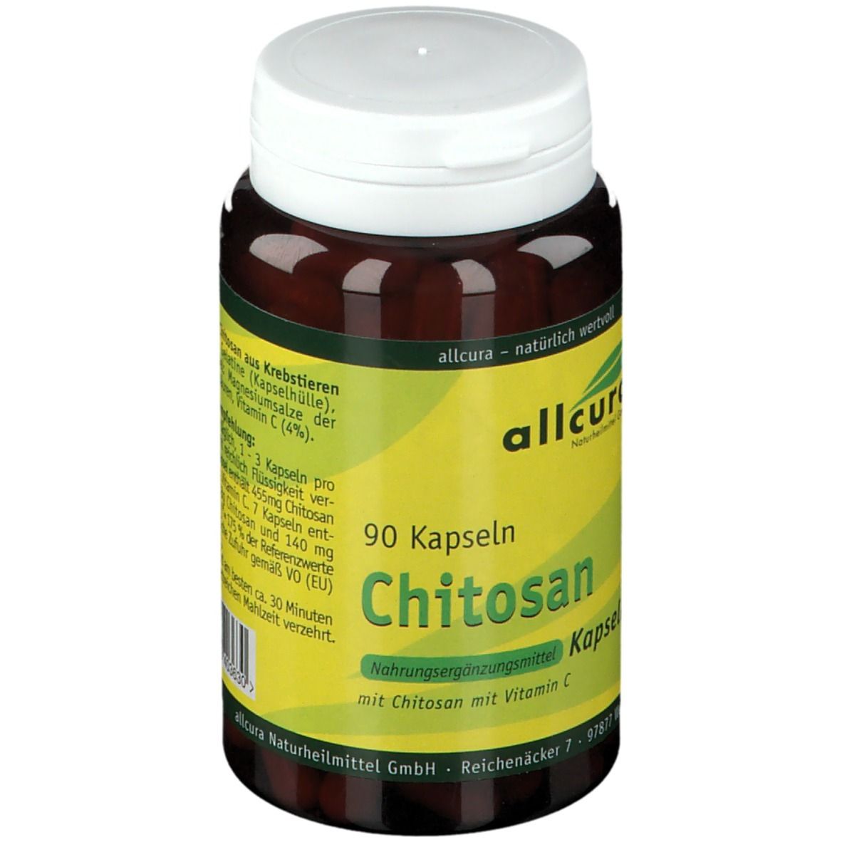 allcura Chitosan capsules