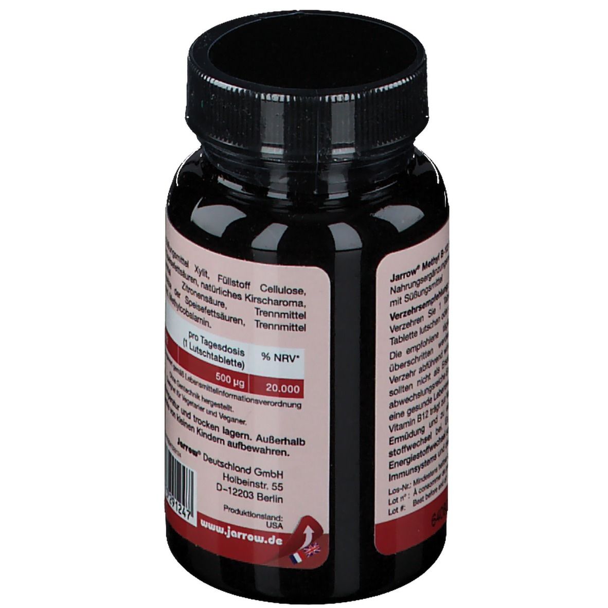 Jarrow® Methyl B-12 500 µg