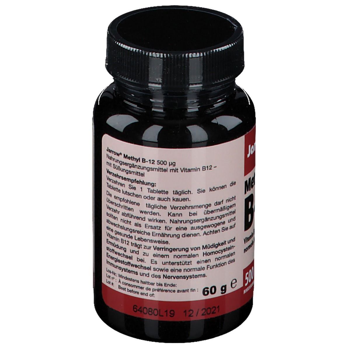 Jarrow® Methyl B-12 500 µg