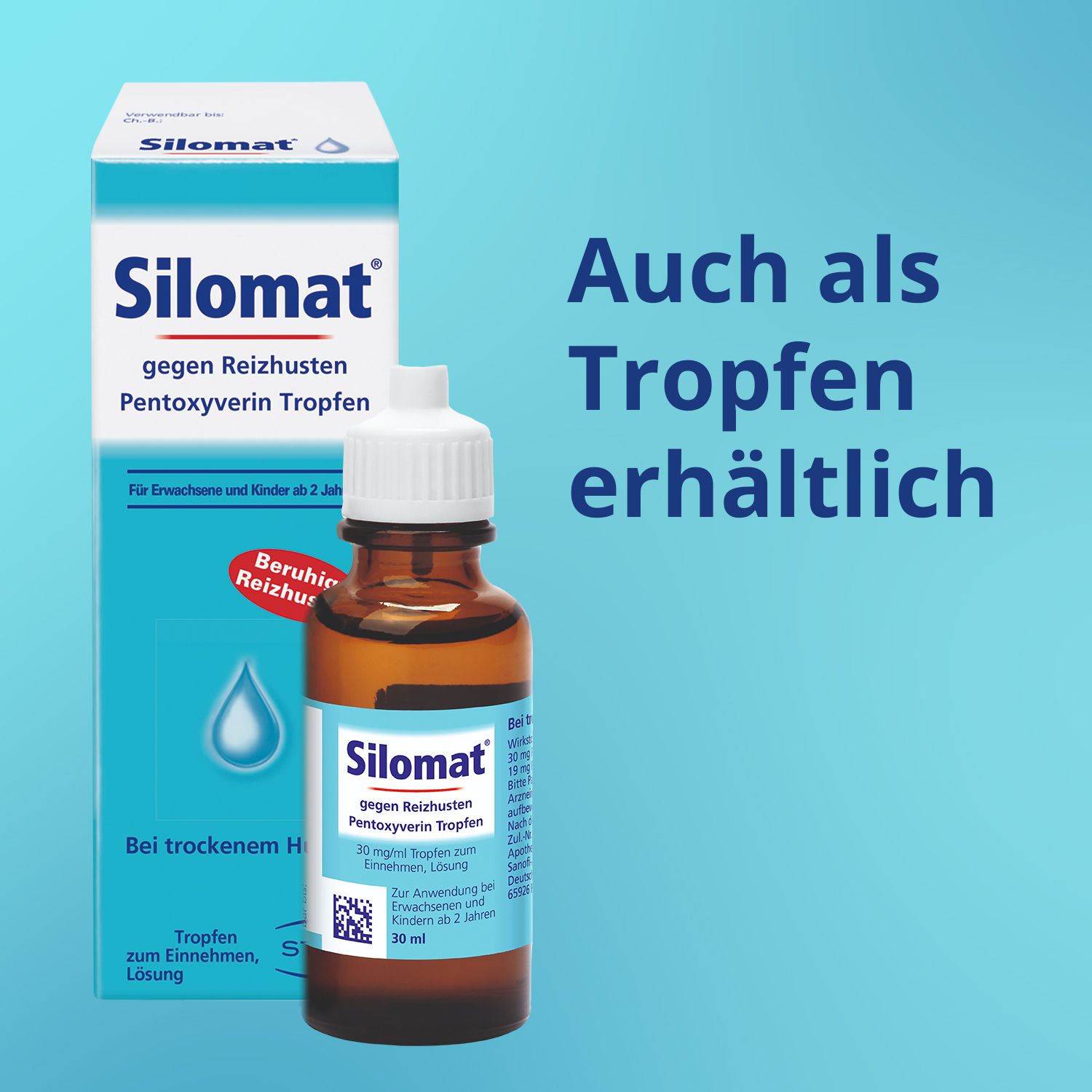 Silomat® gegen Reizhusten Pentoxyverin