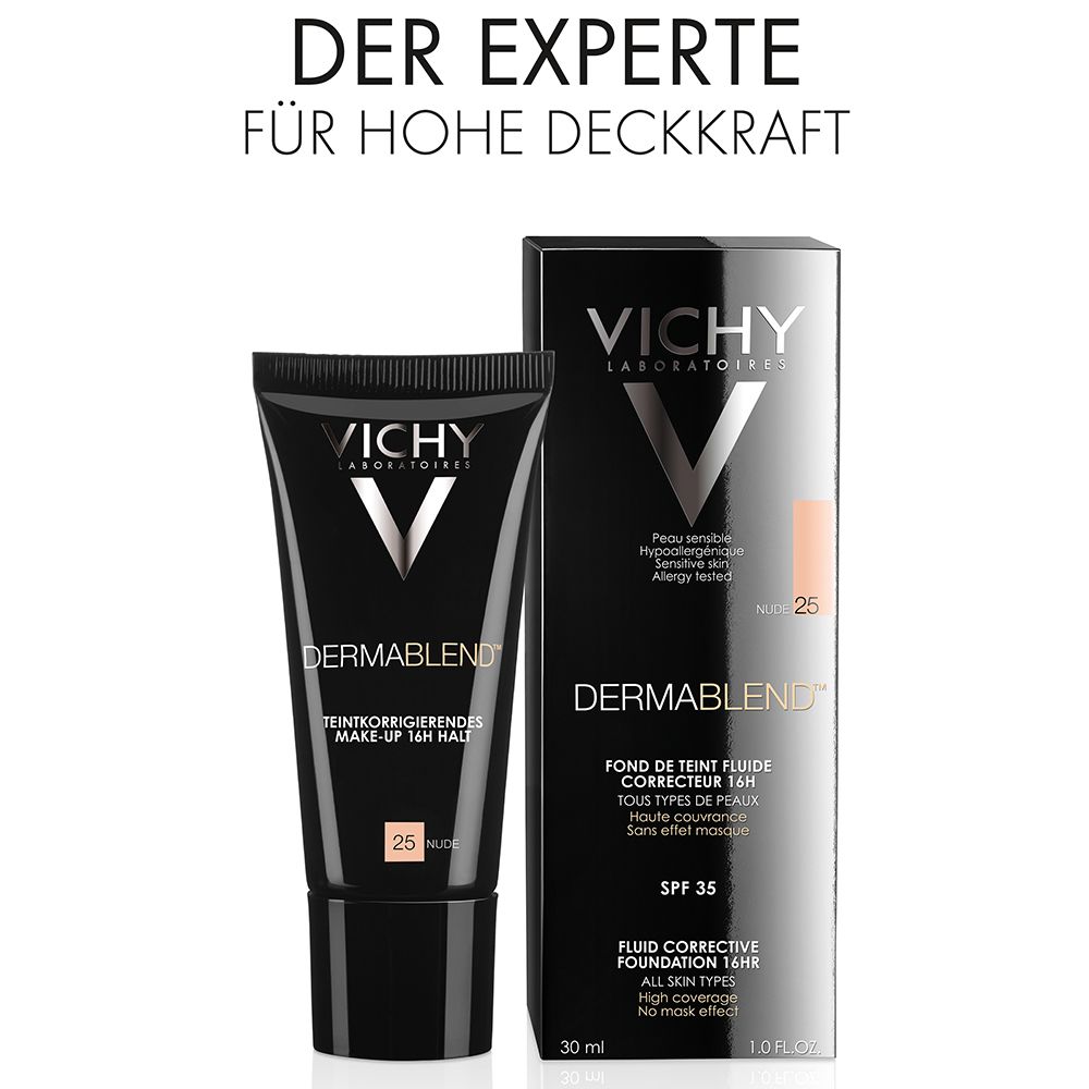 VICHY Dermablend fond de teint correcteur n°25 nude