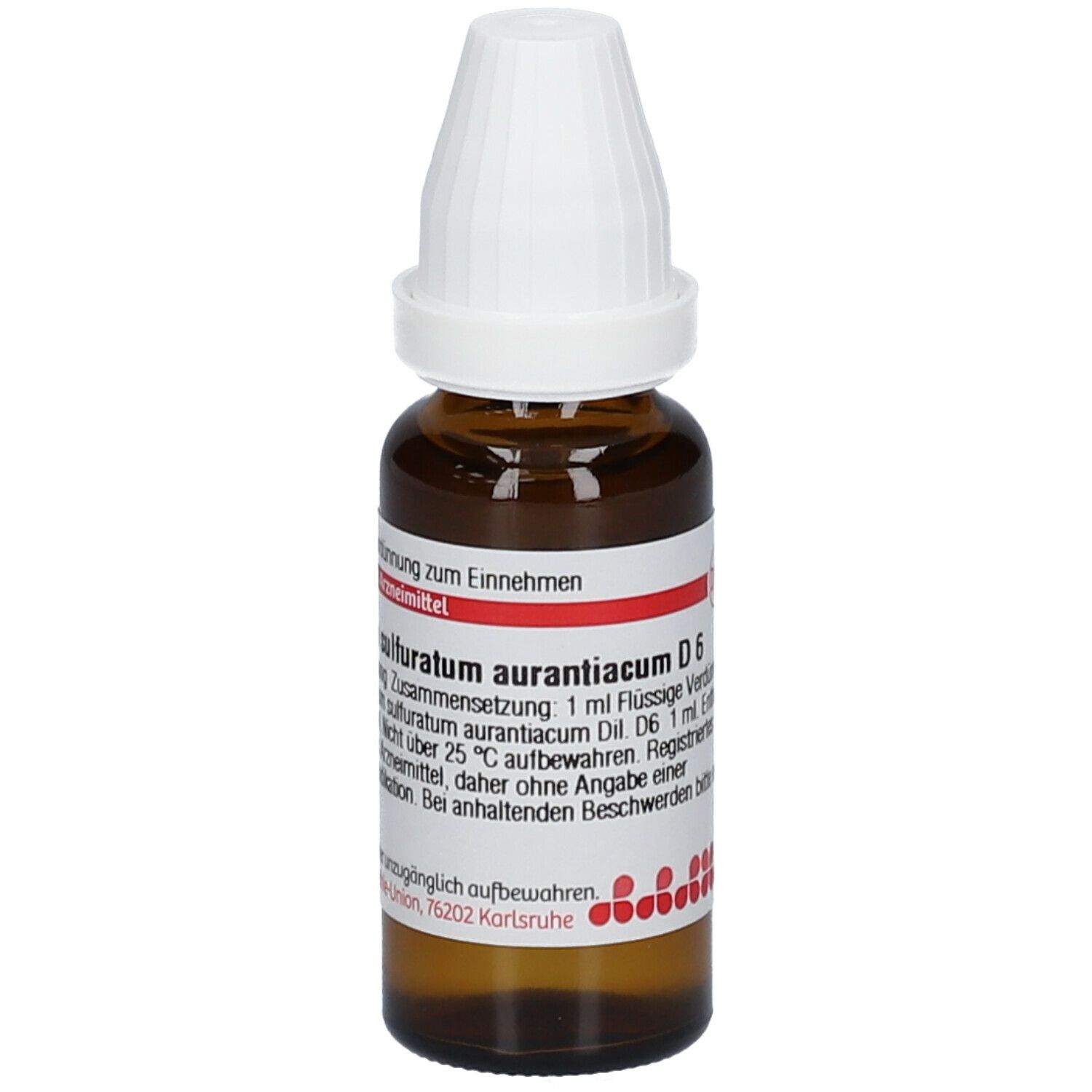 ANTIMONIUM SULFURATUM aurantiacum D 6 Dilution