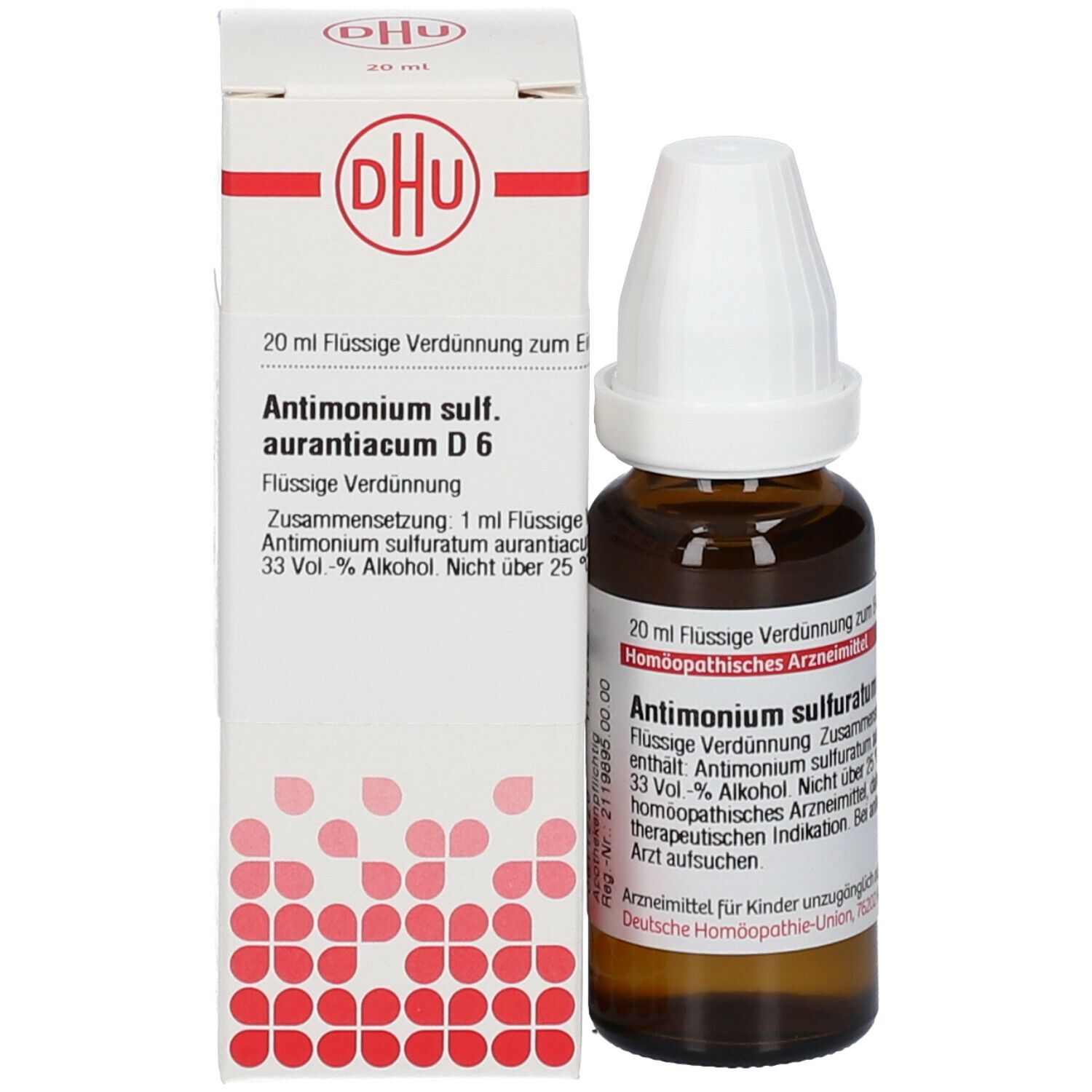 ANTIMONIUM SULFURATUM aurantiacum D 6 Dilution