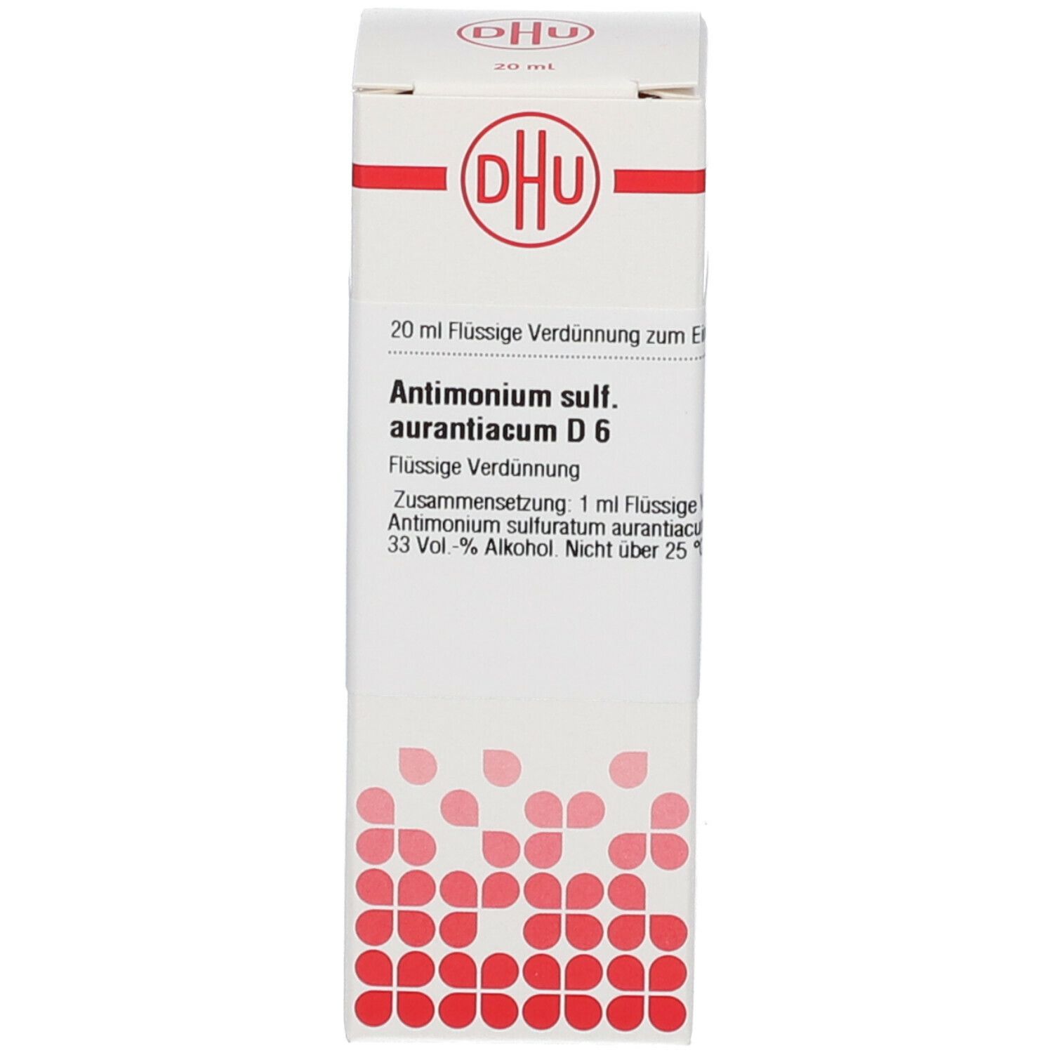 ANTIMONIUM SULFURATUM aurantiacum D 6 Dilution