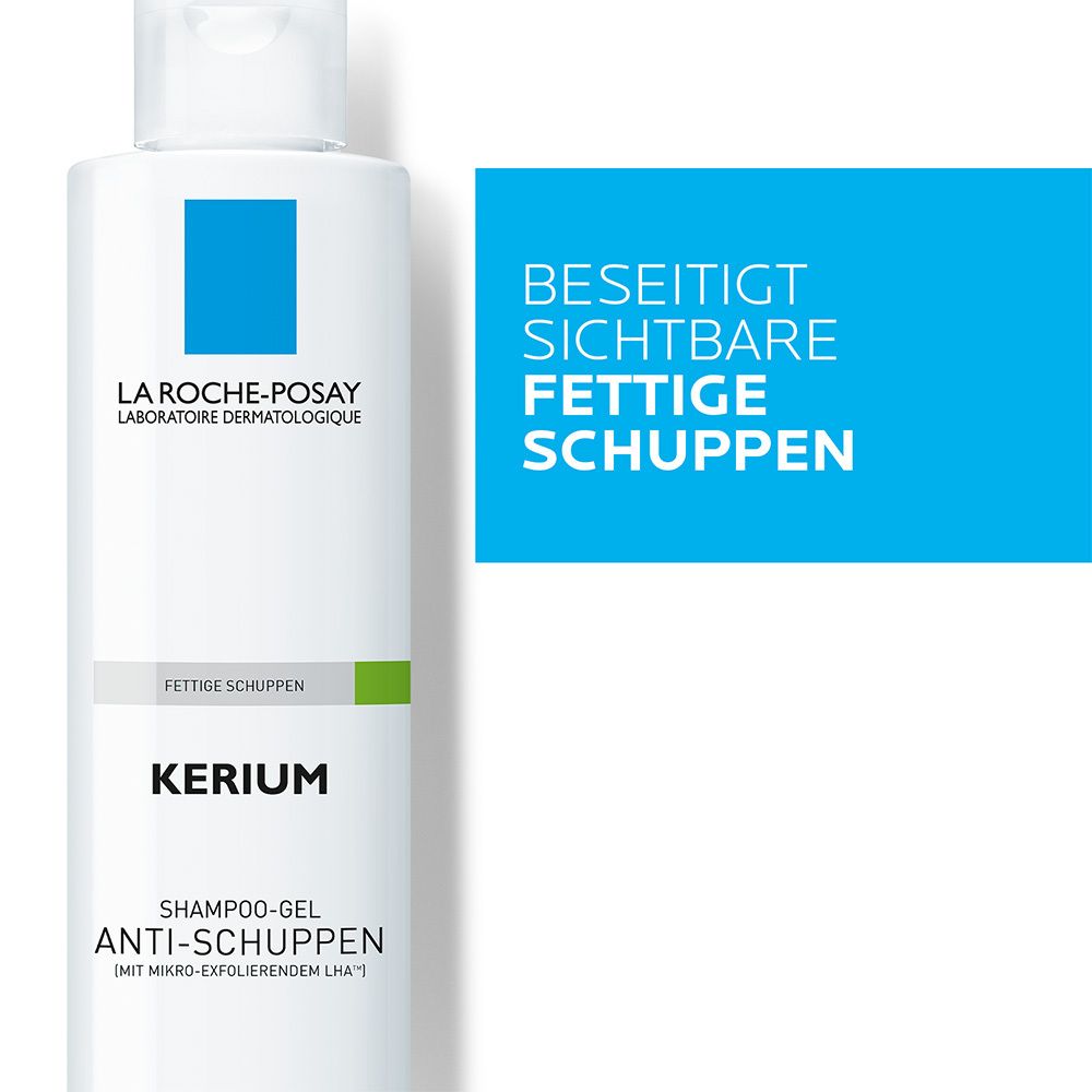 LA ROCHE POSAY KERIUM Shampooing-gel antipelliculaire