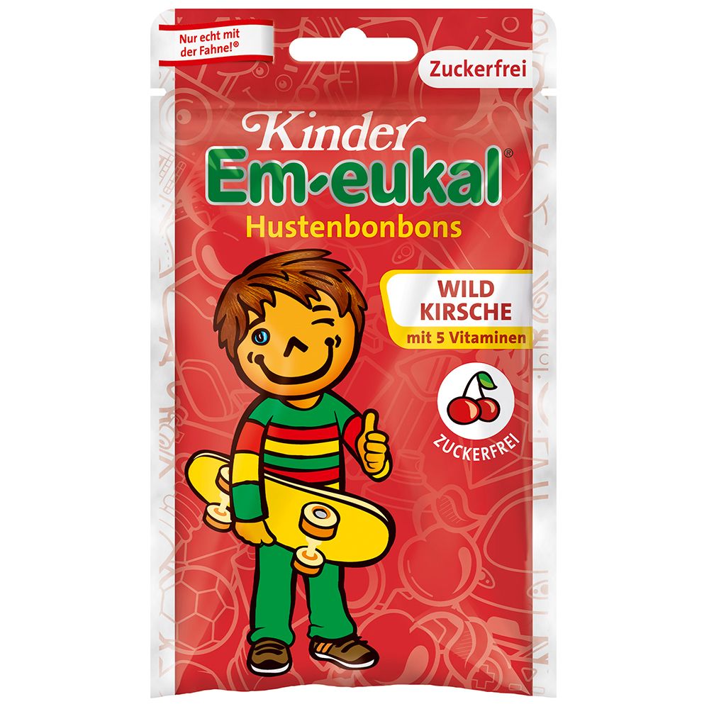 Kinder Em-eukal® Cerise sauvage sans sucre